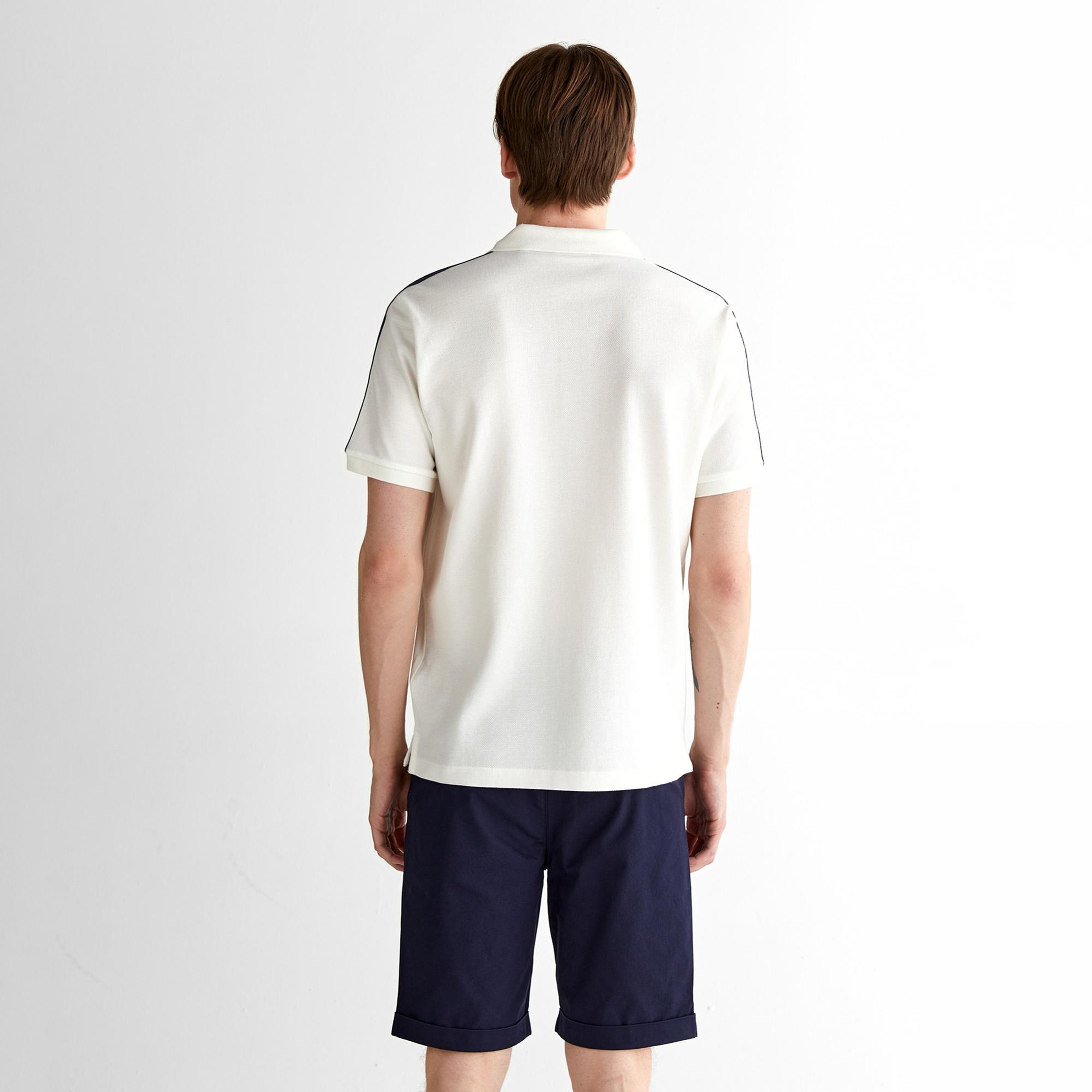 GANT Erkek Krem Regular Fit Logolu Polo