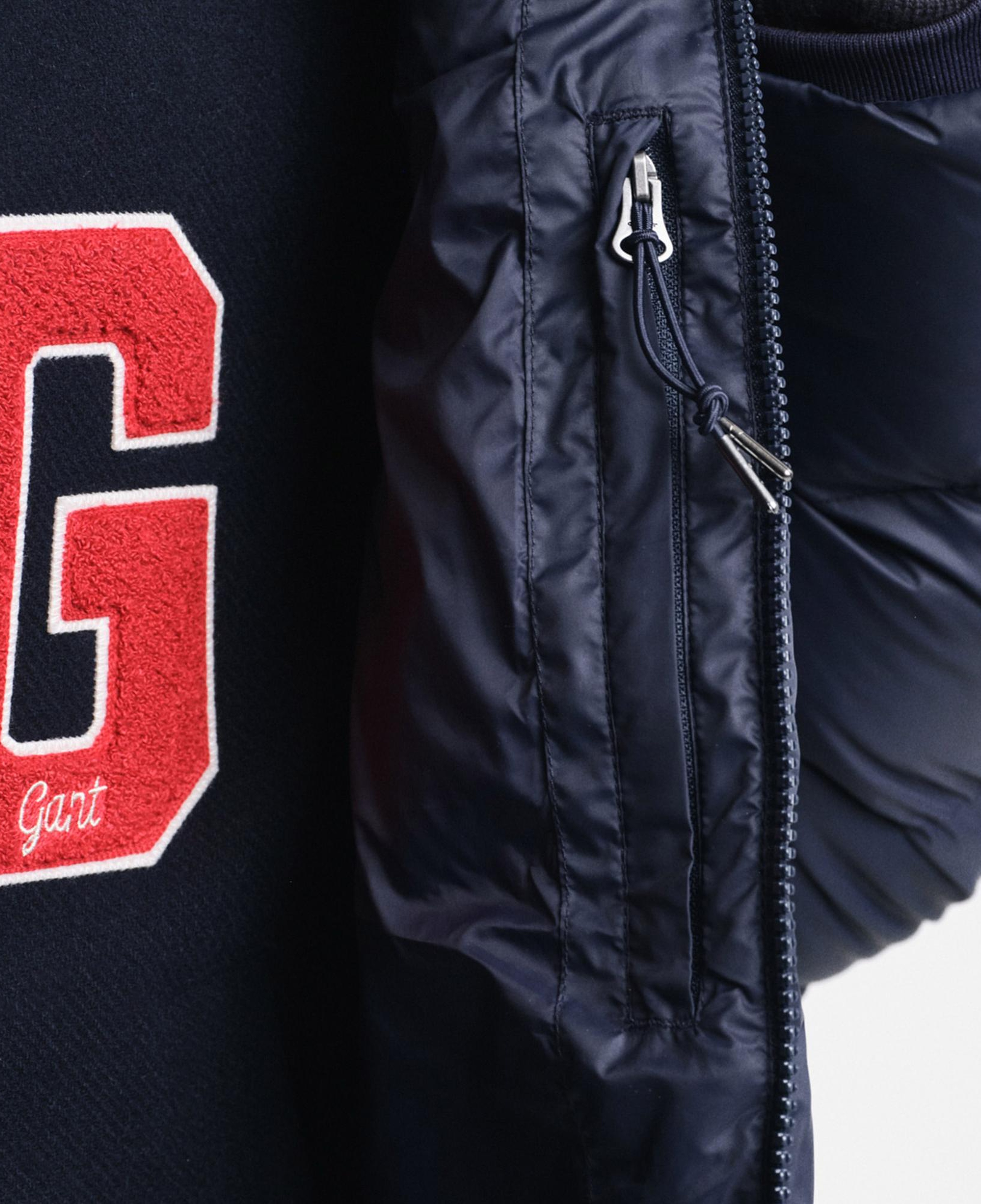 GANT Erkek Lacivert Kapüşonlu Mont