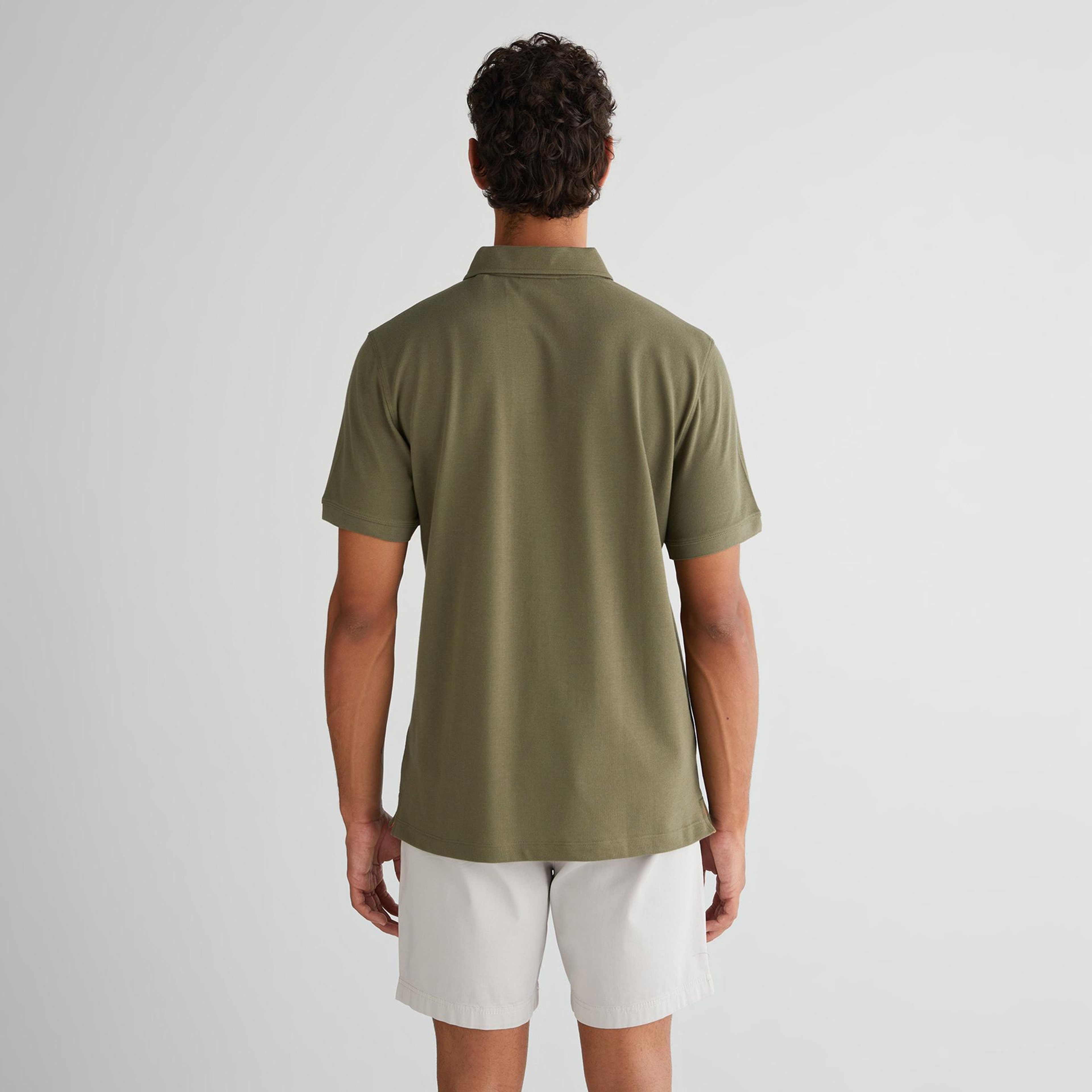 GANT Erkek Yeşil Regular Fit Logolu Polo