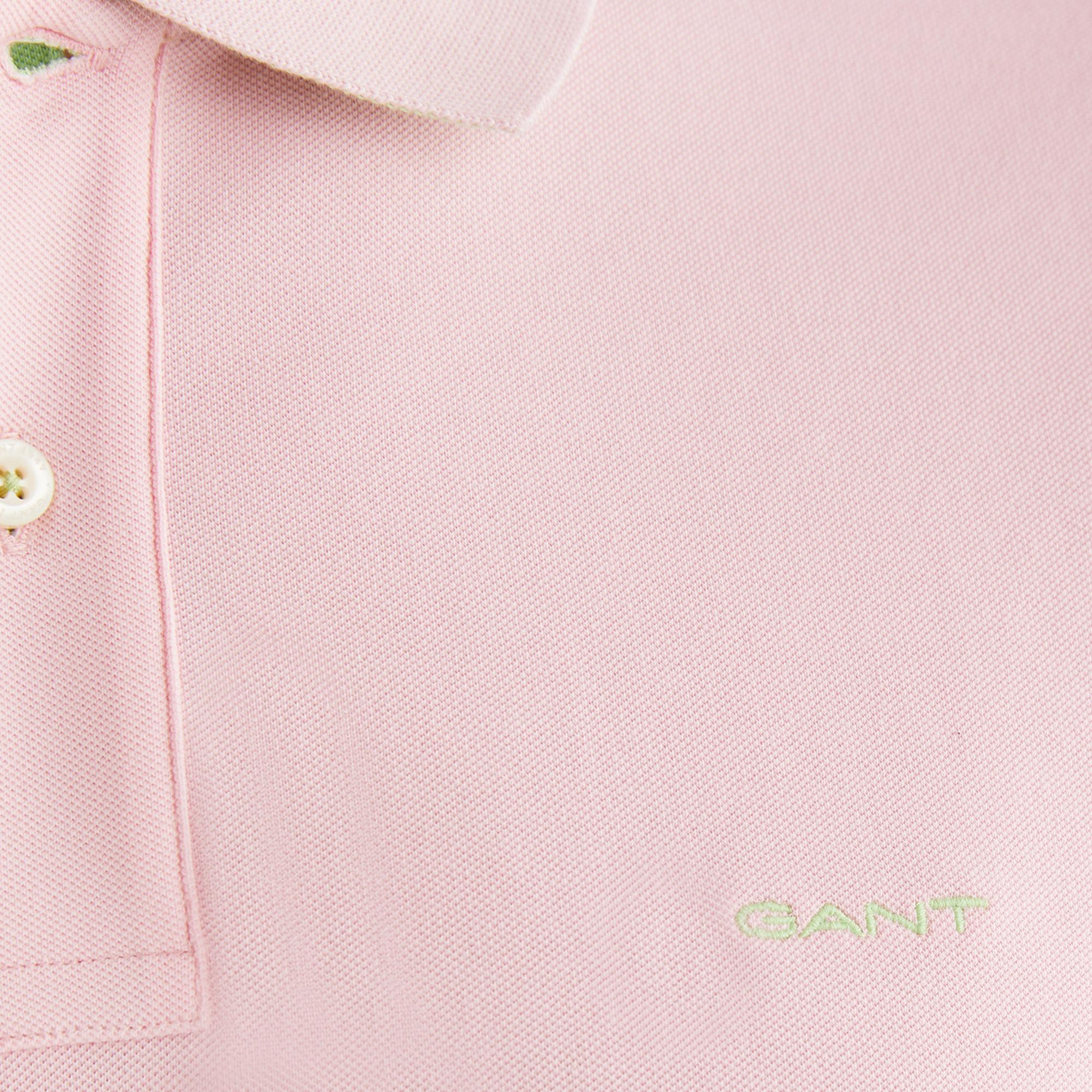 GANT Erkek Pembe Regular Fit Polo