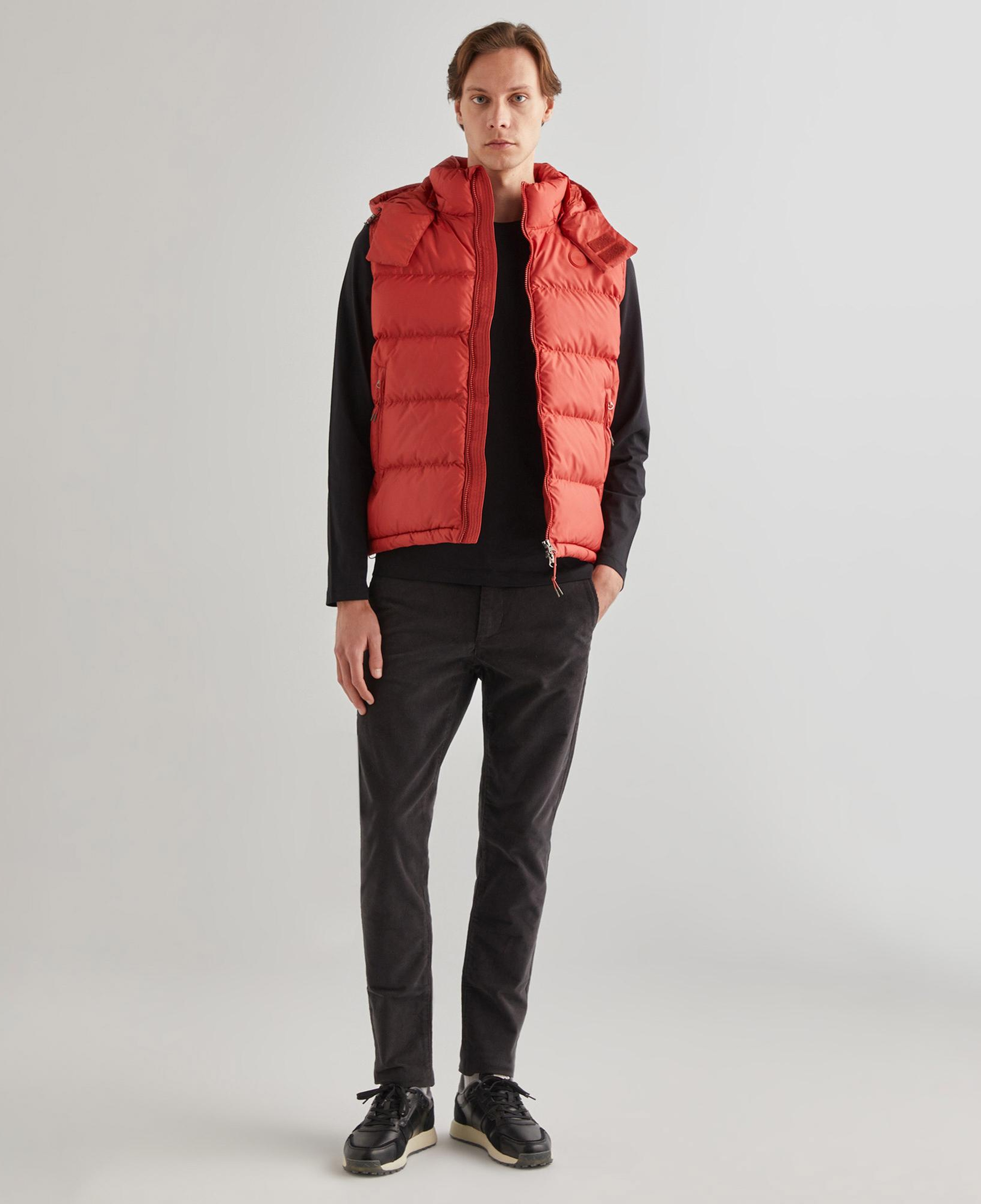 GANT Erkek Kırmızı Kapüşonlu Yelek