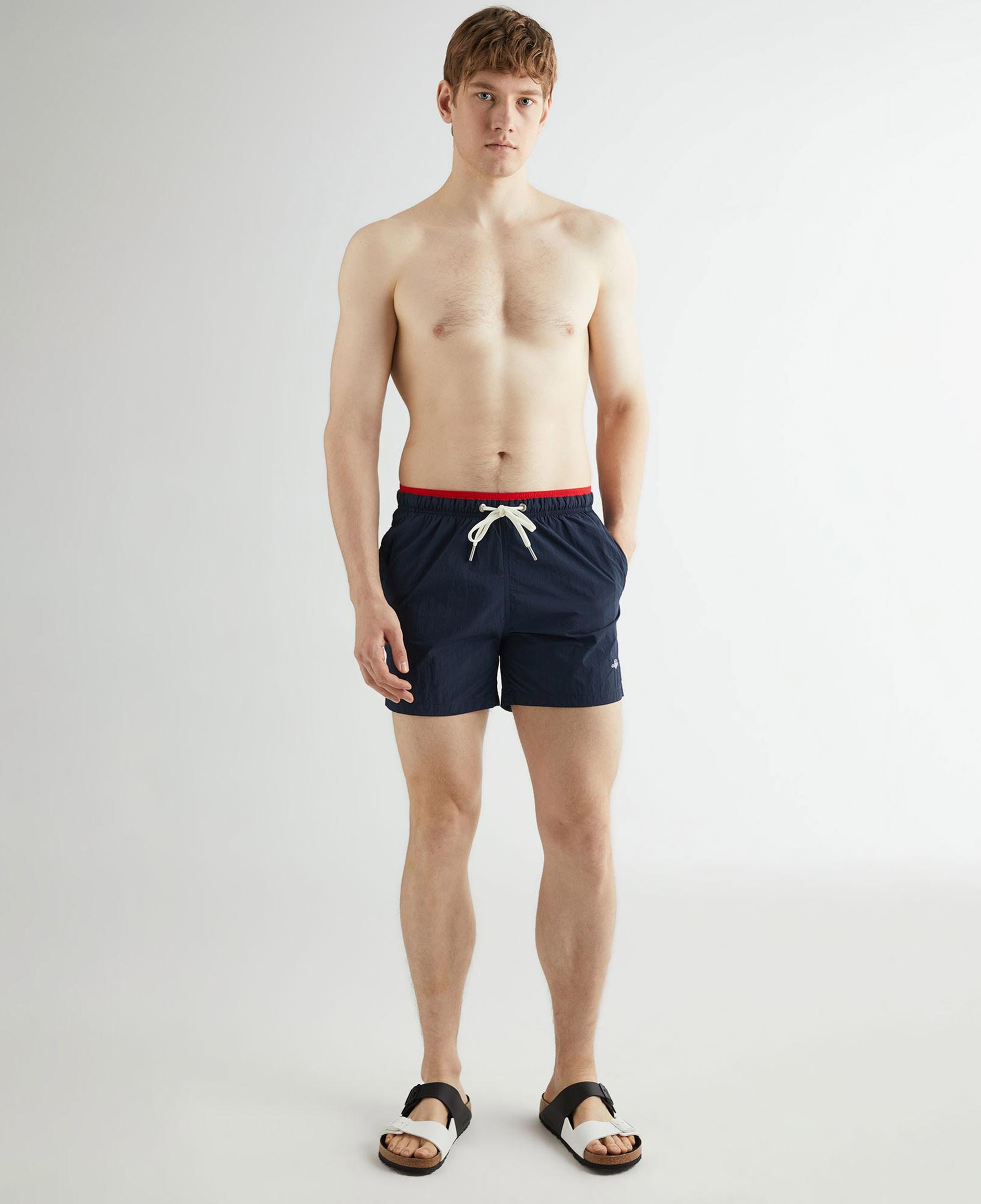 GANT Erkek Lacivert Regular Fit Mayo Şort