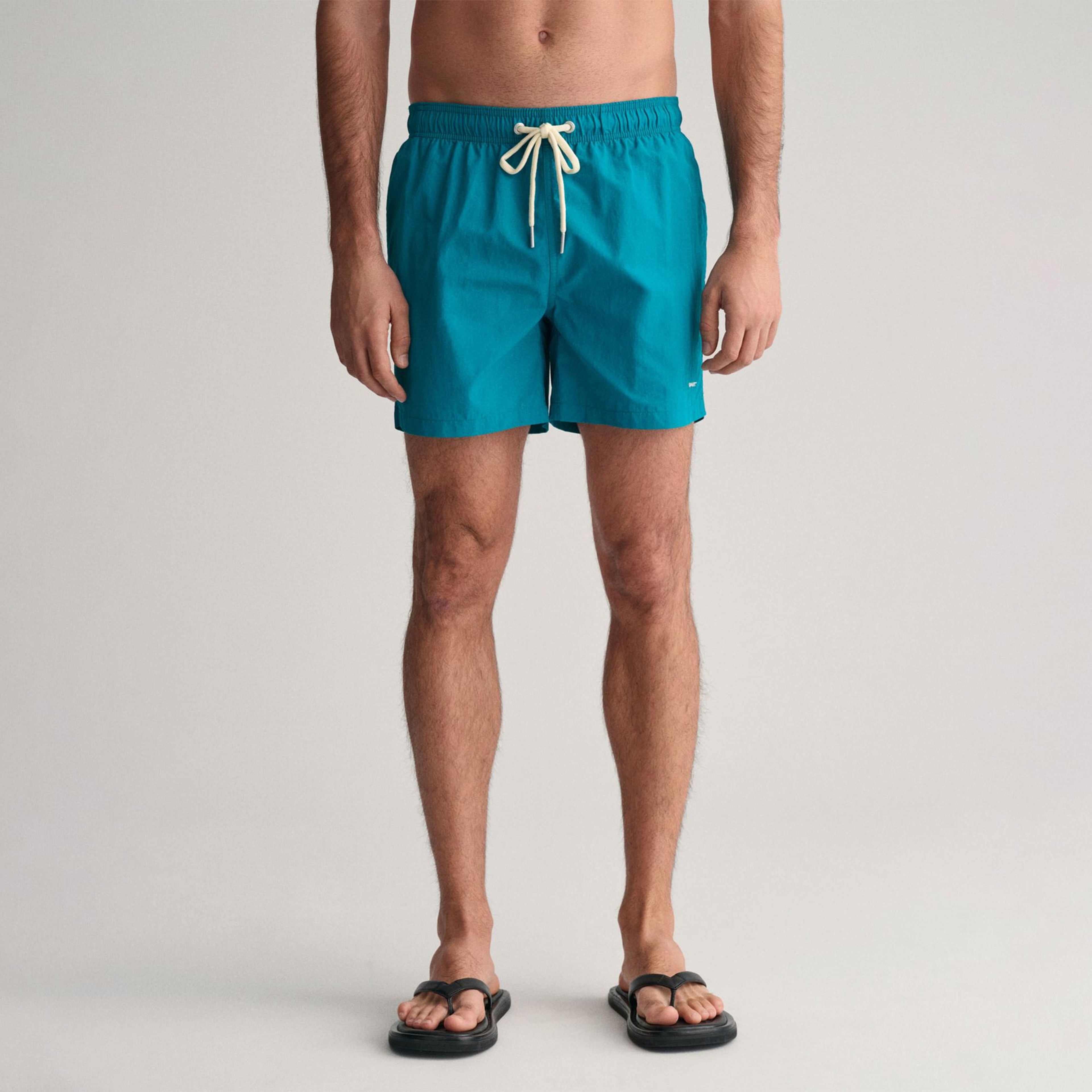 GANT Erkek Mavi Regular Fit Şort