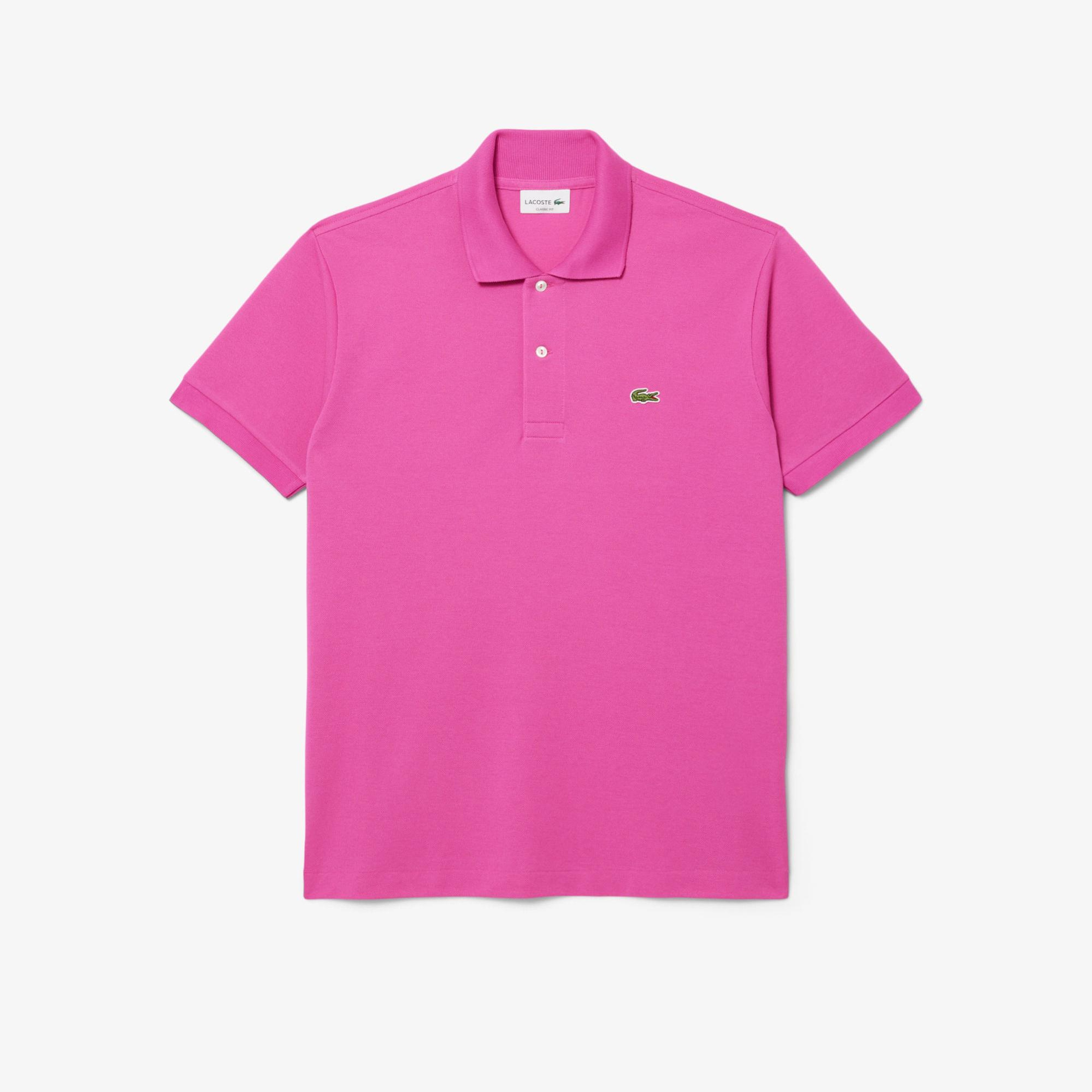 Lacoste L.12.12 Erkek Classic Fit Pembe Polo