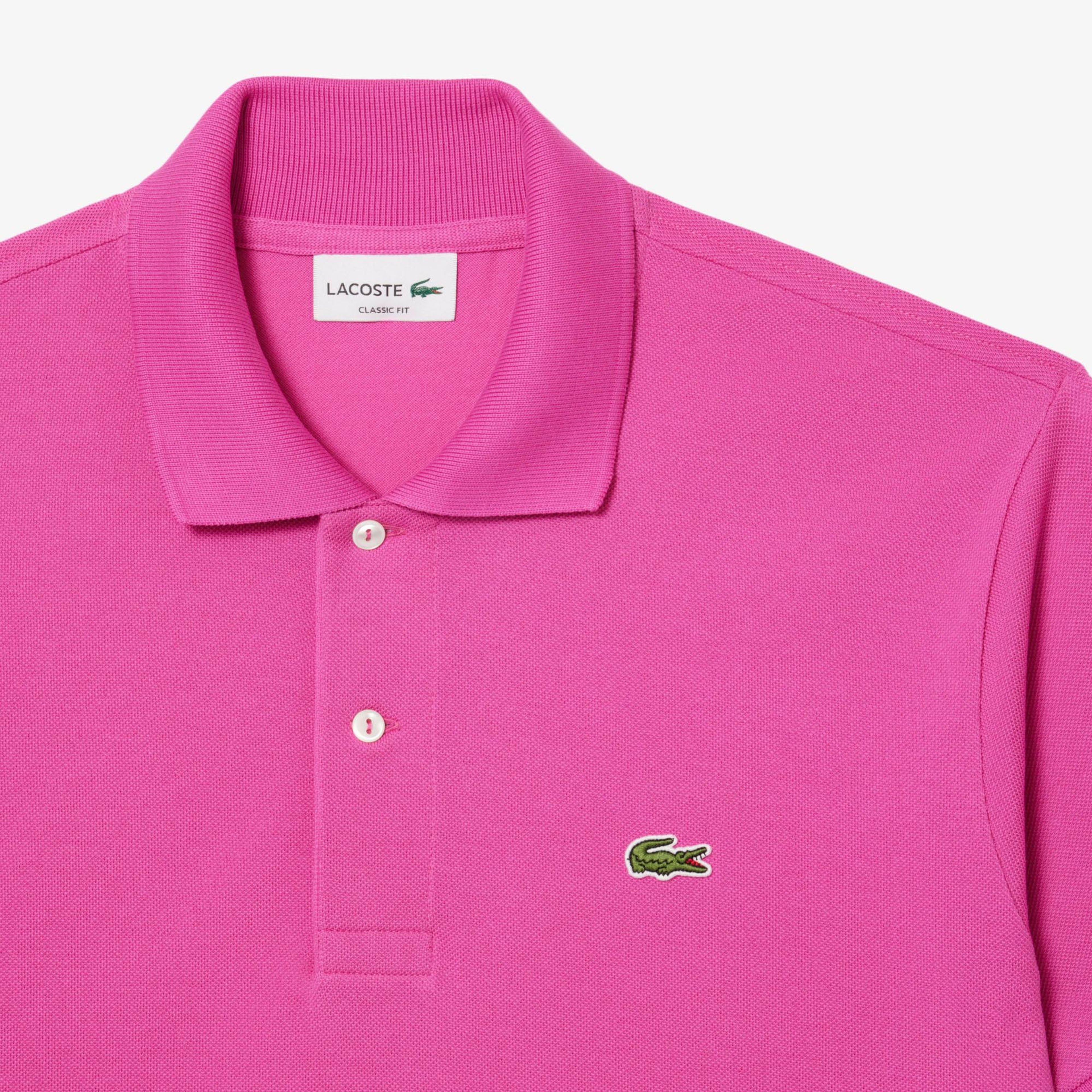 Lacoste L.12.12 Erkek Classic Fit Pembe Polo
