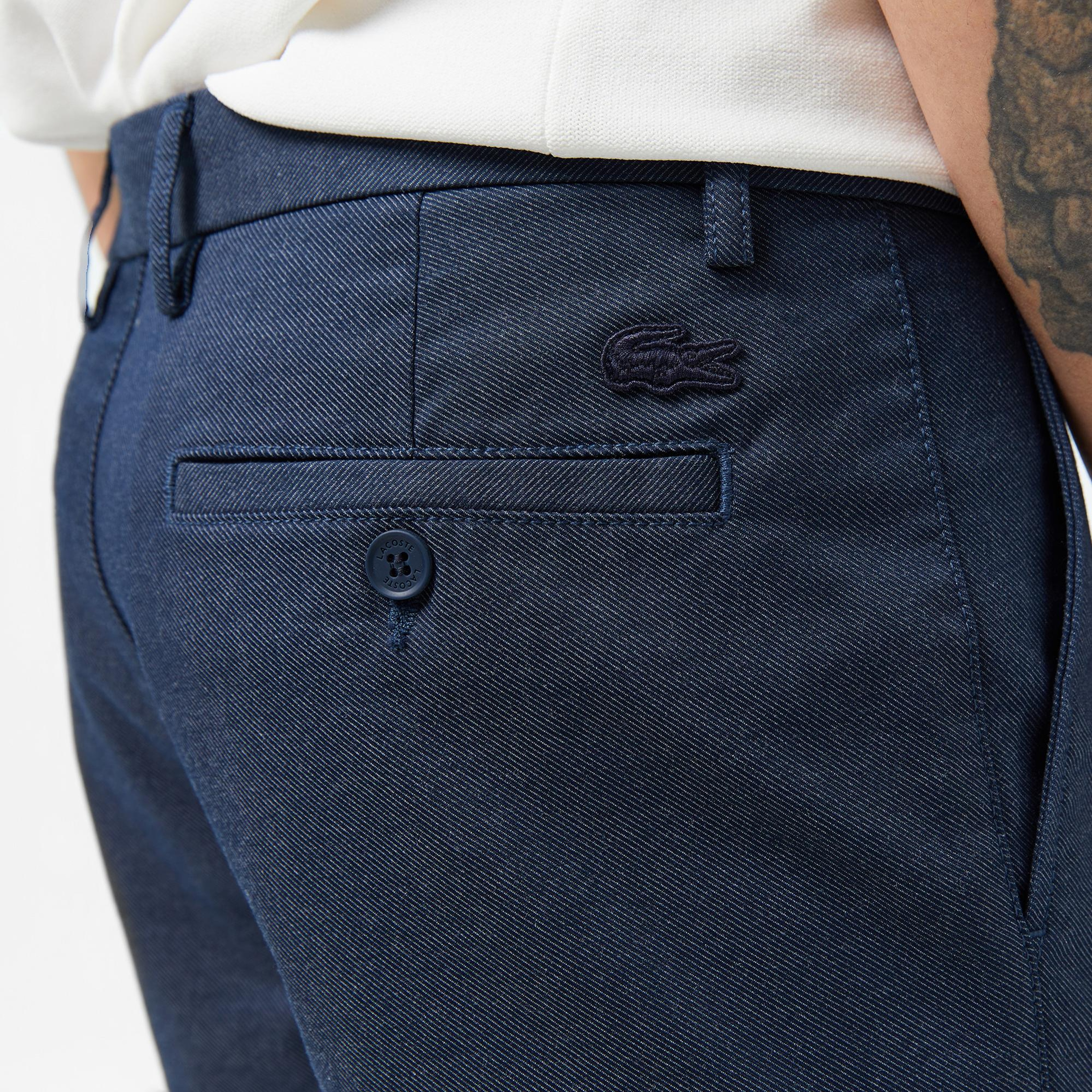 Lacoste Erkek Slim Fit Lacivert Bermuda Şort