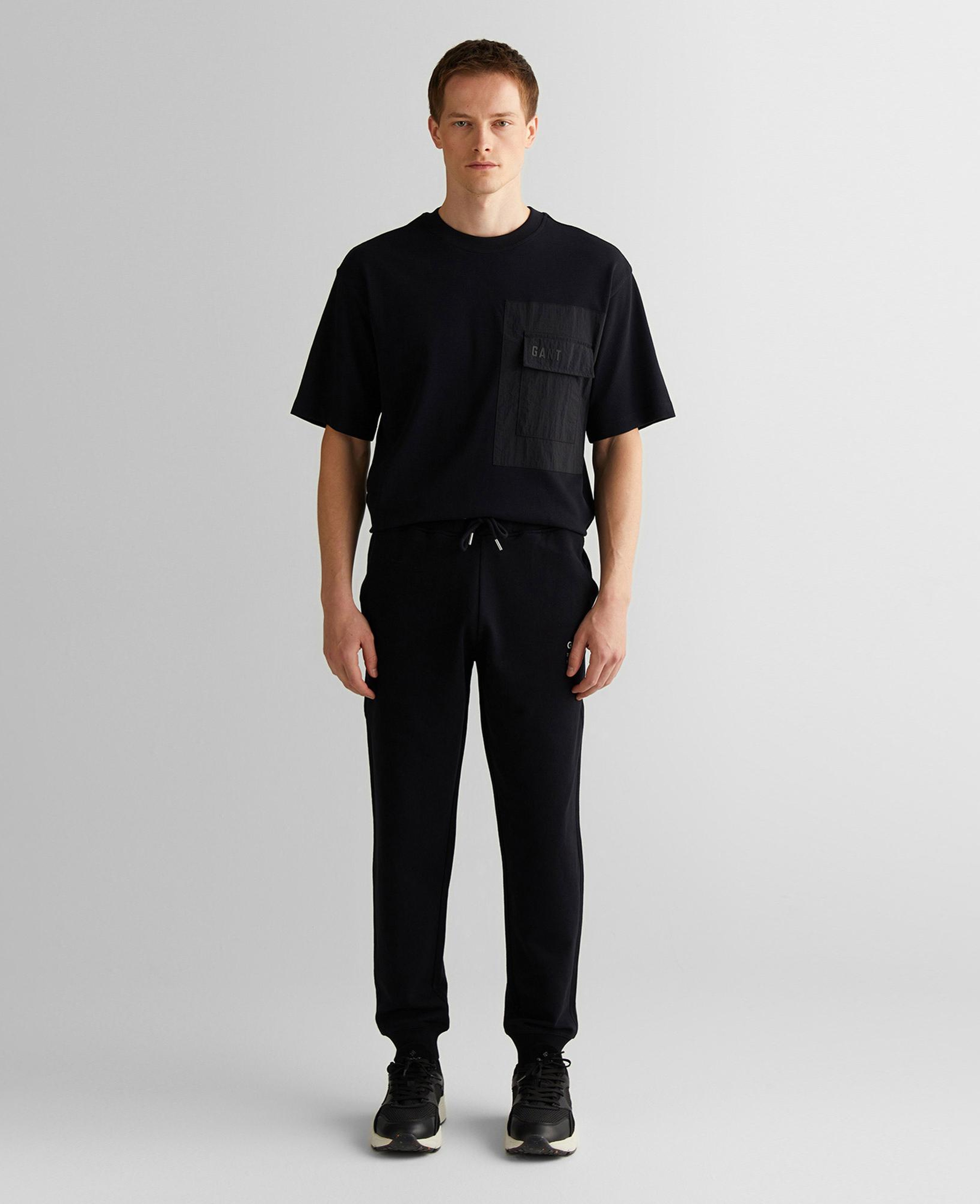 GANT Erkek Siyah Regular Fit Eşofman Altı