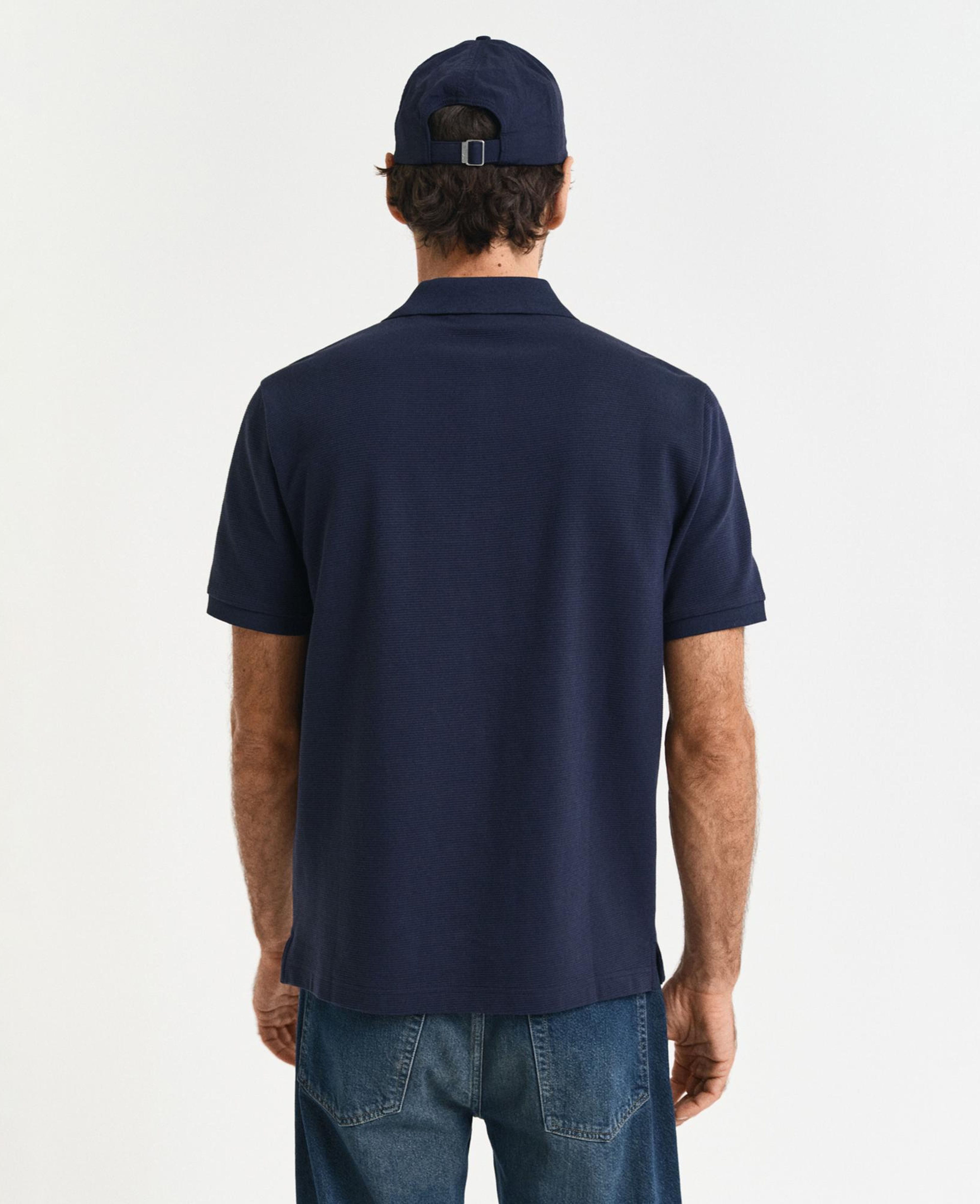 GANT Erkek Lacivert Regular Fit Polo