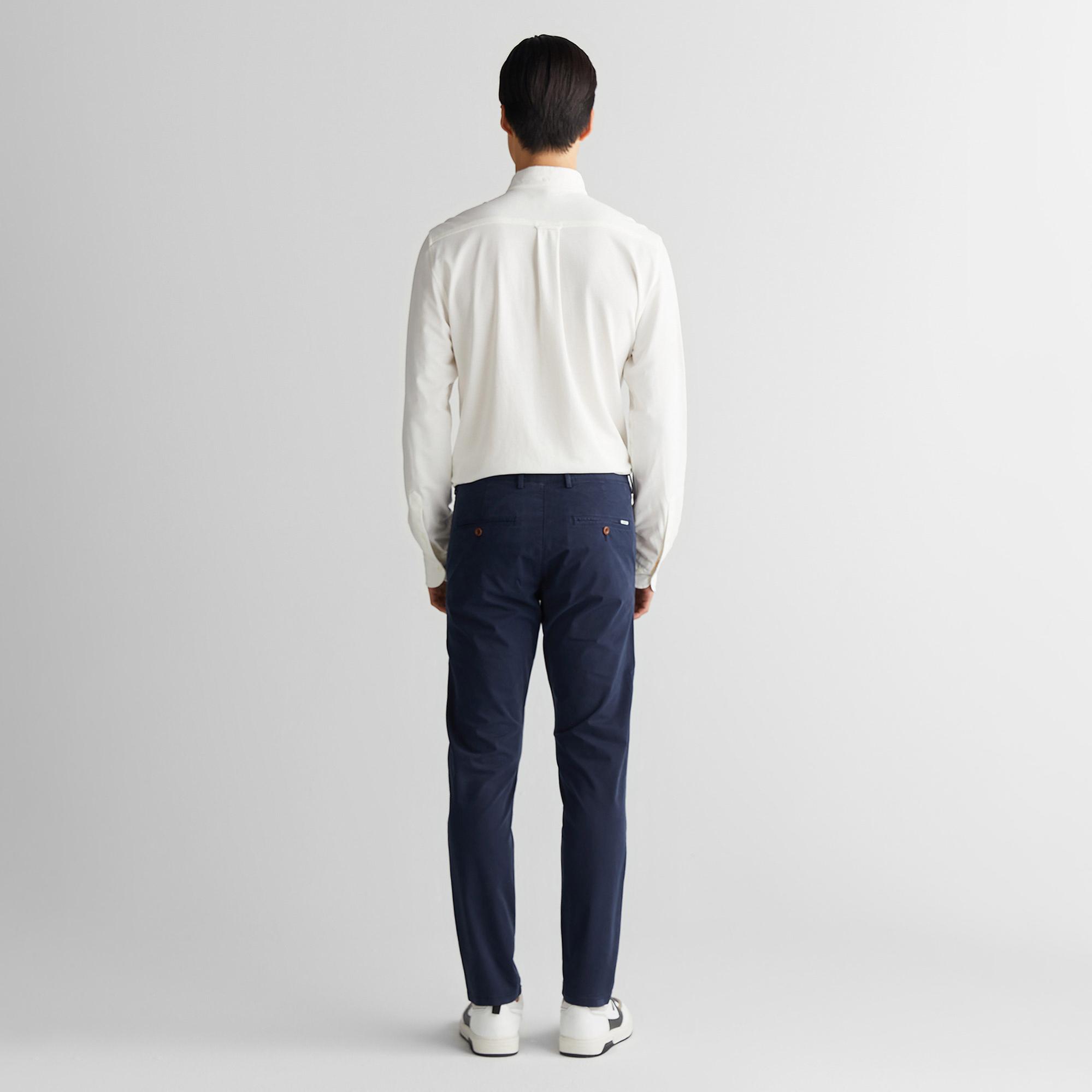 GANT Erkek Lacivert Slim Fit Pantolon