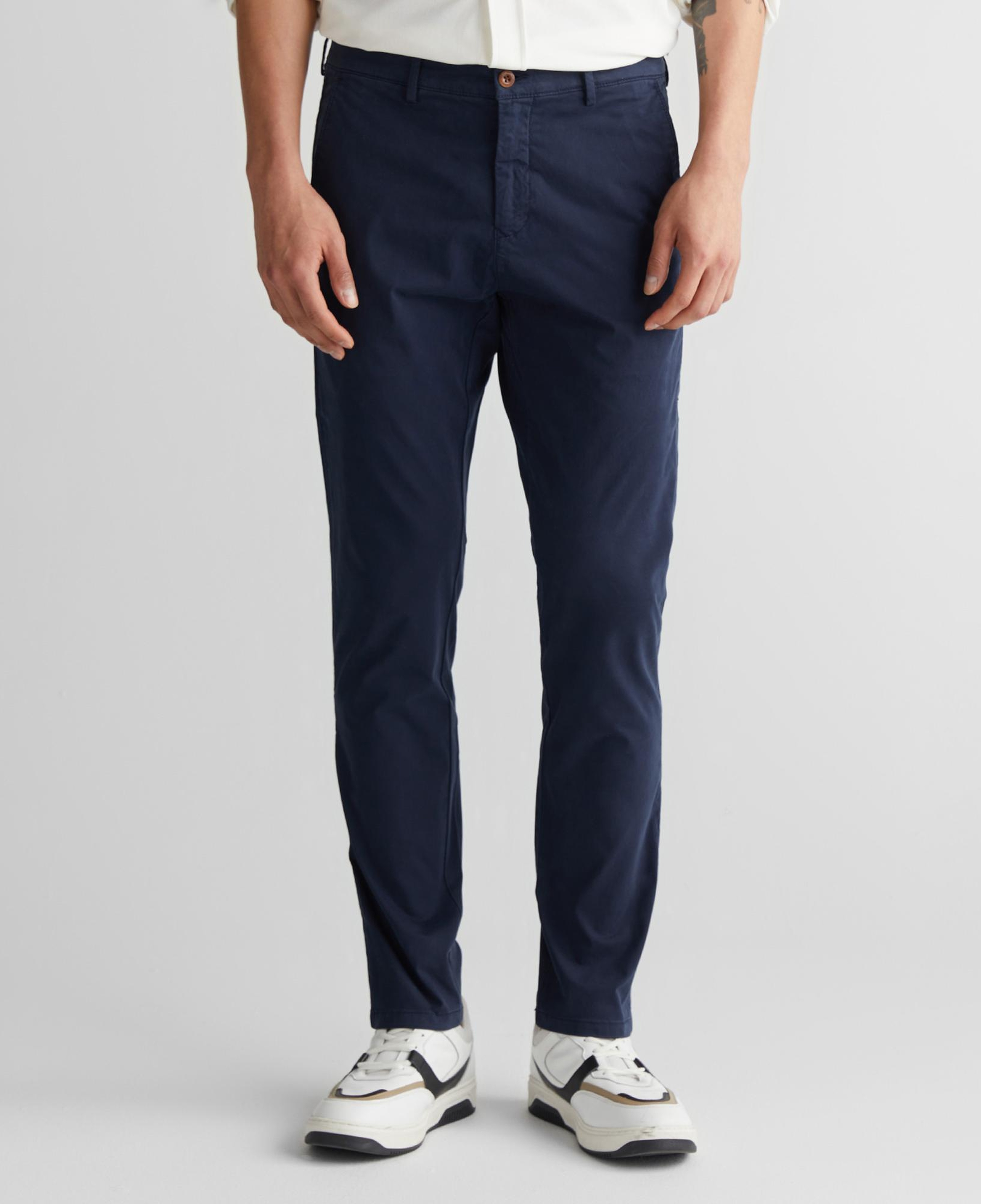 GANT Erkek Lacivert Slim Fit Pantolon