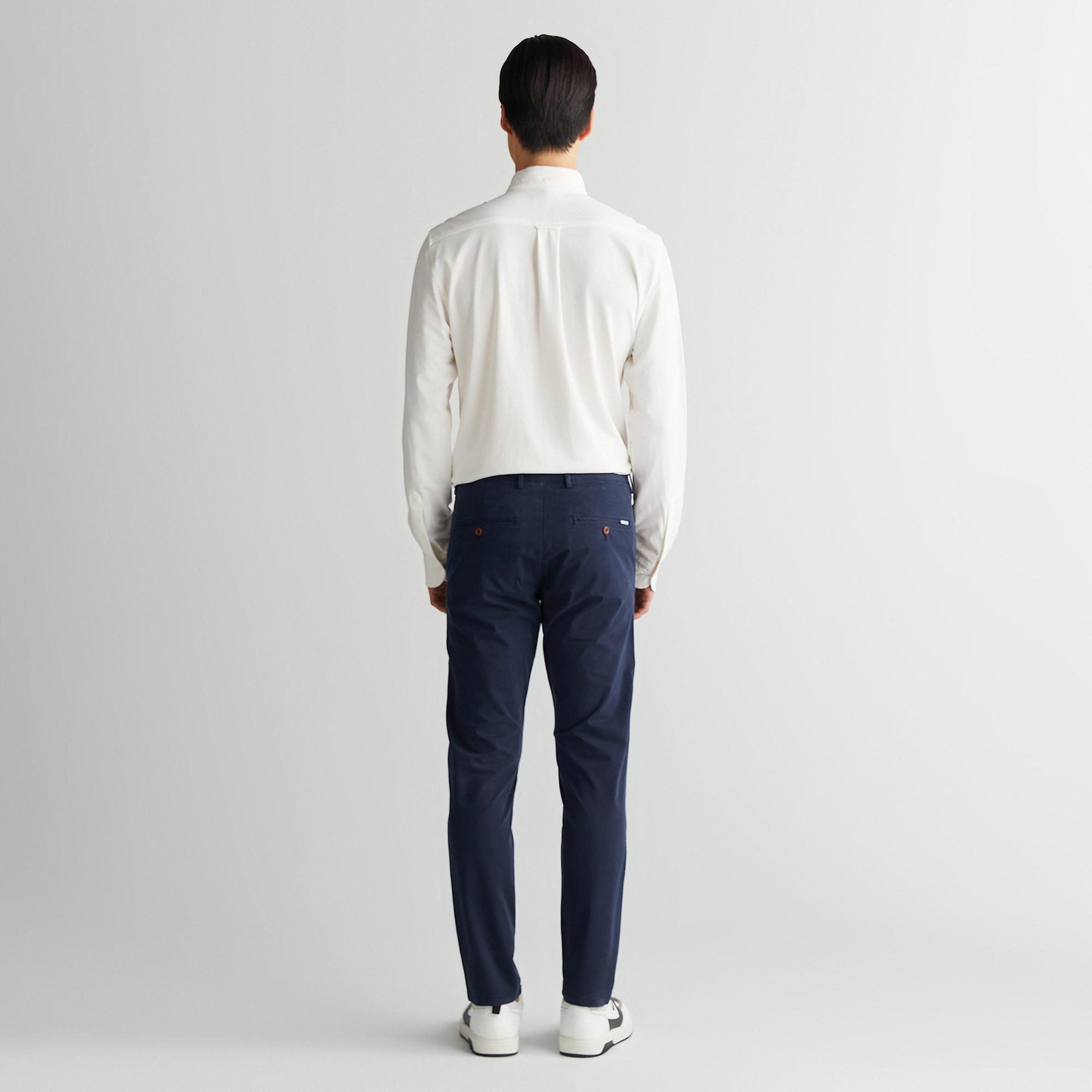 GANT Erkek Lacivert Slim Fit Pantolon
