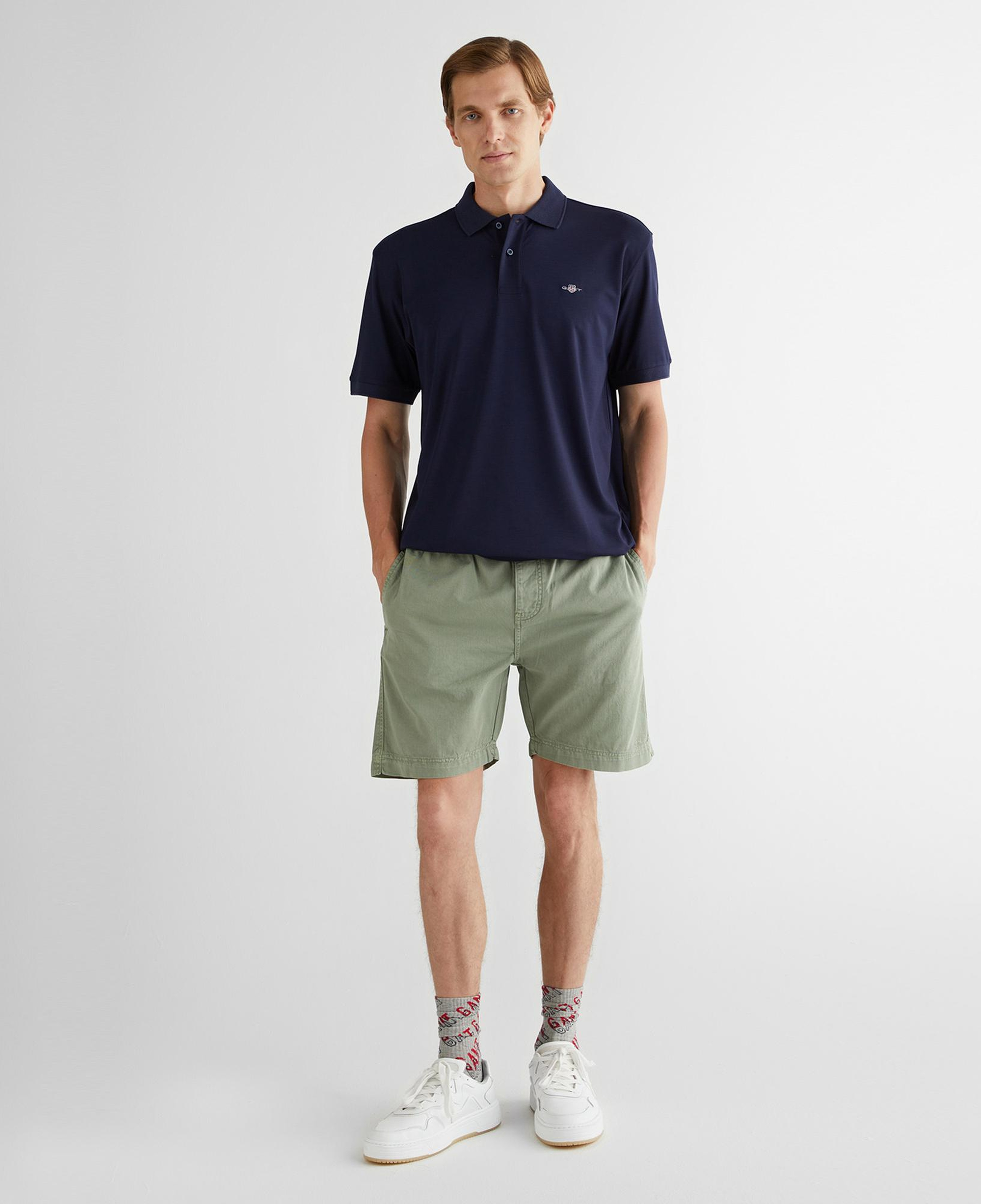 GANT Erkek Yeşil Regular Fit Şort