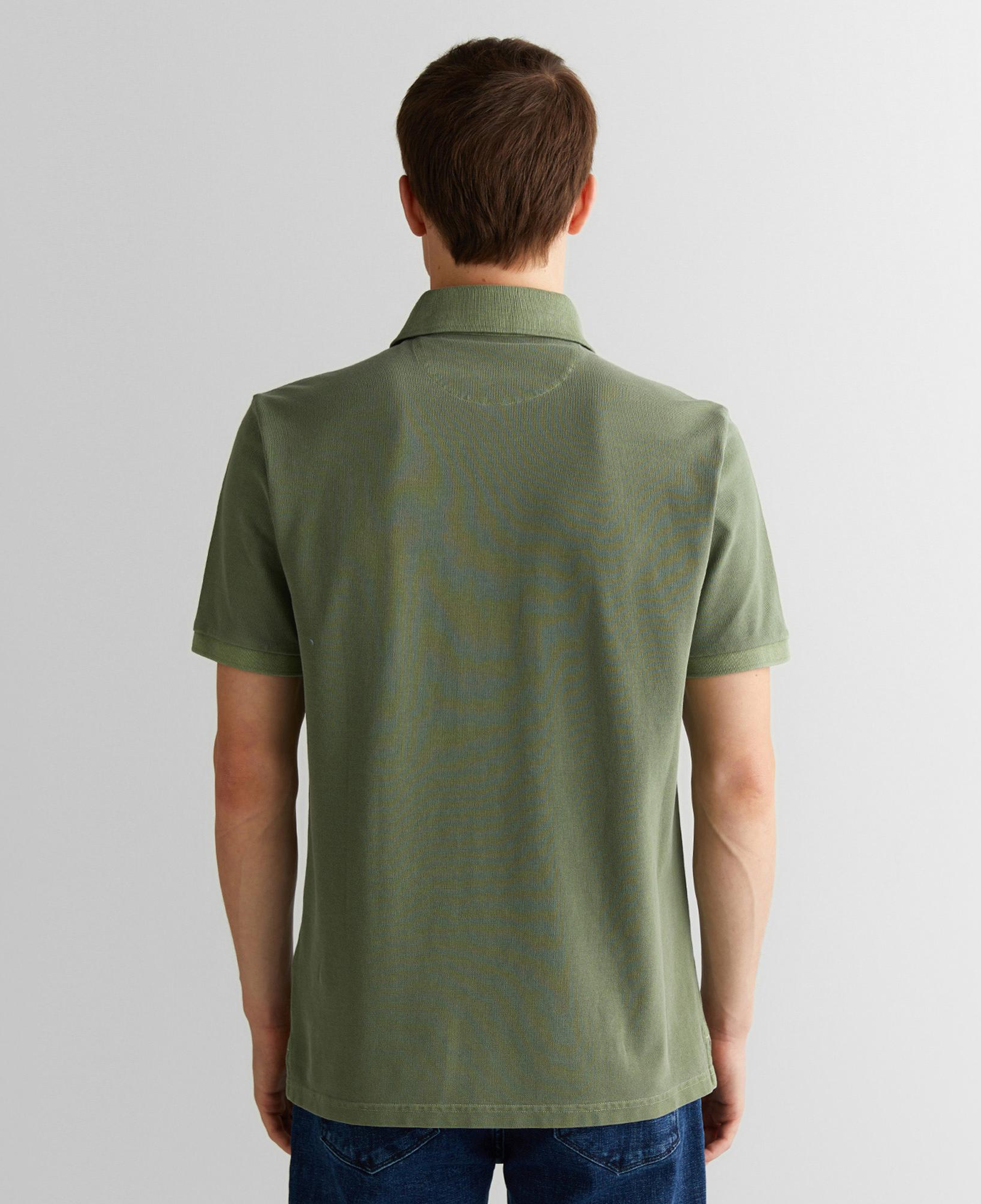 GANT Erkek Yeşil Regular Fit Polo