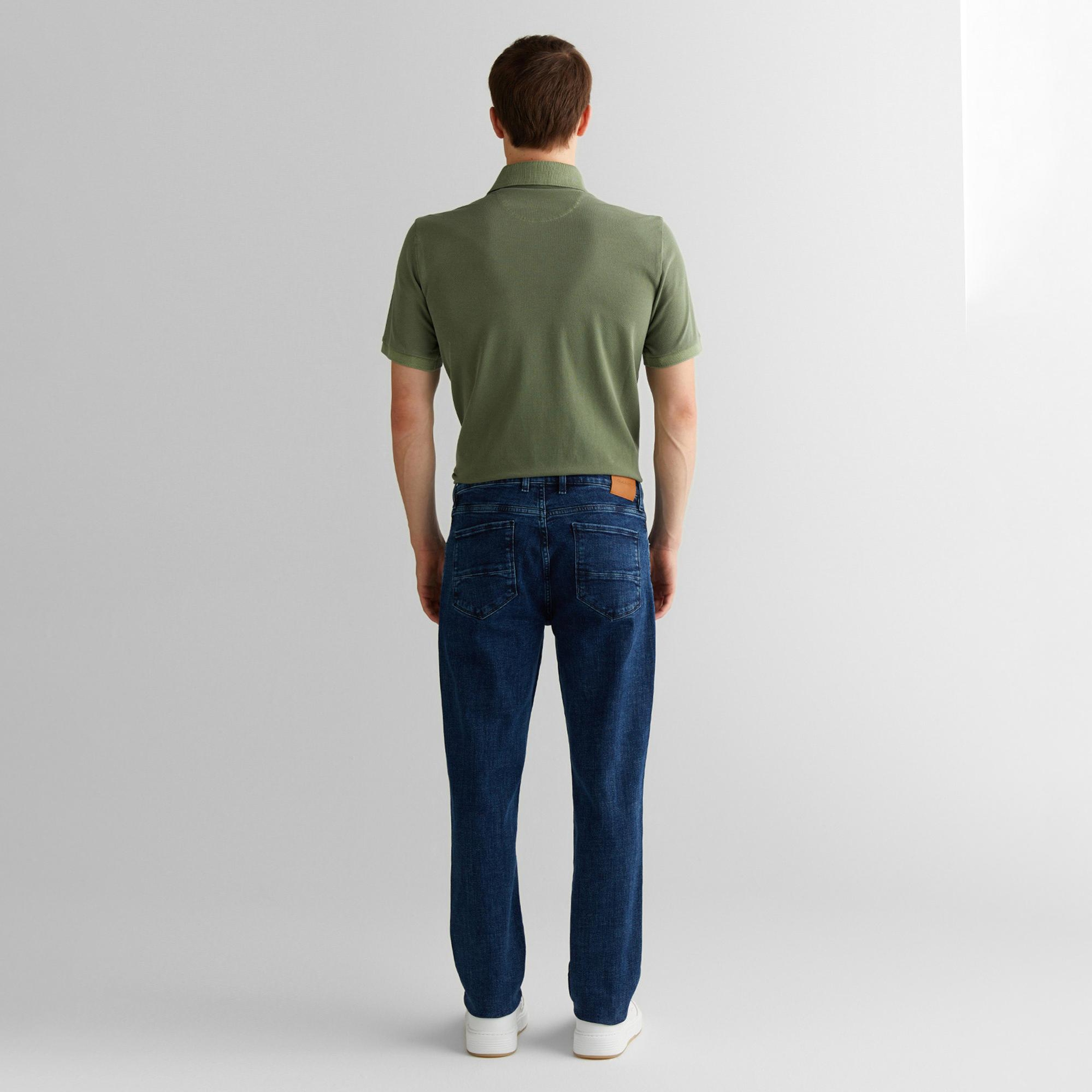 Gant Erkek Mavi Regular Fit Pantolon