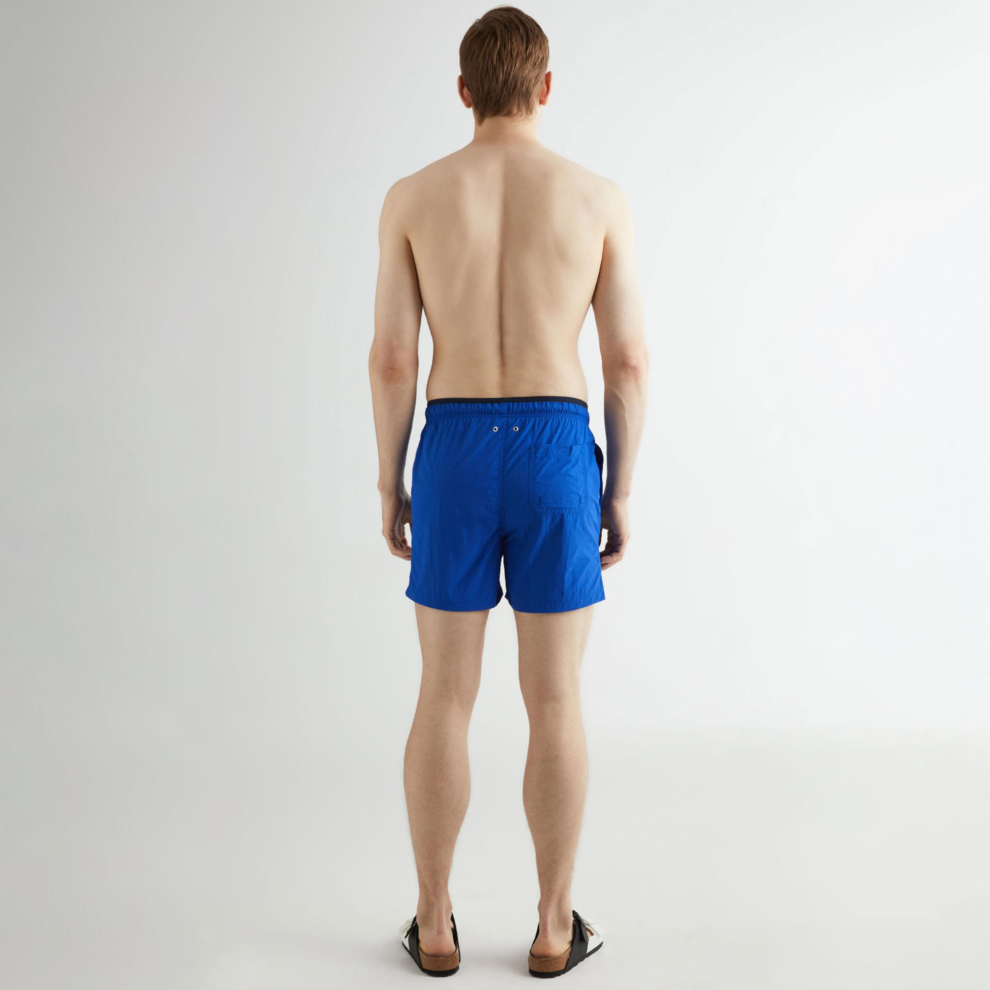 GANT Erkek Mavi Regular Fit Mayo Şort