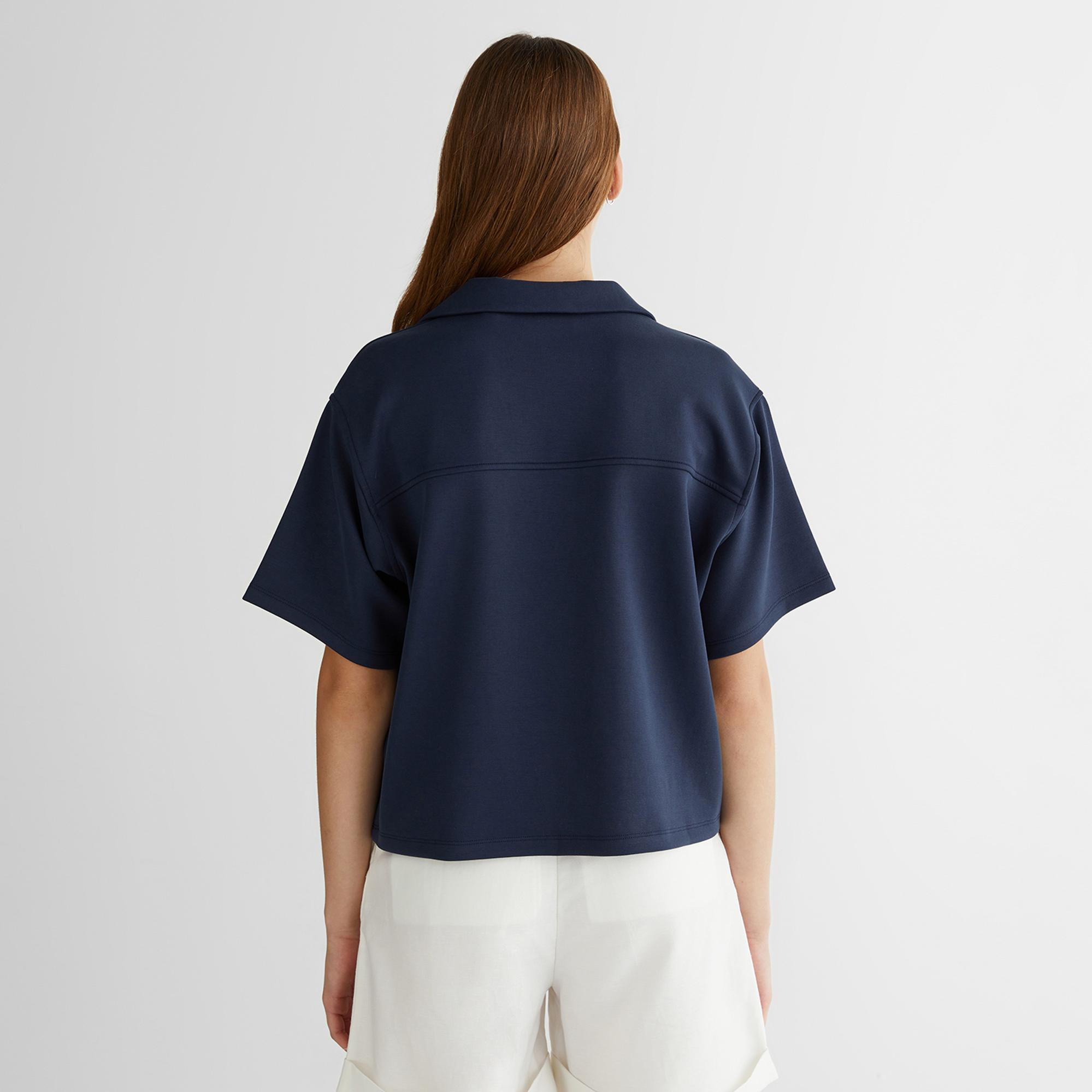 GANT Kadın Lacivert Logolu Polo