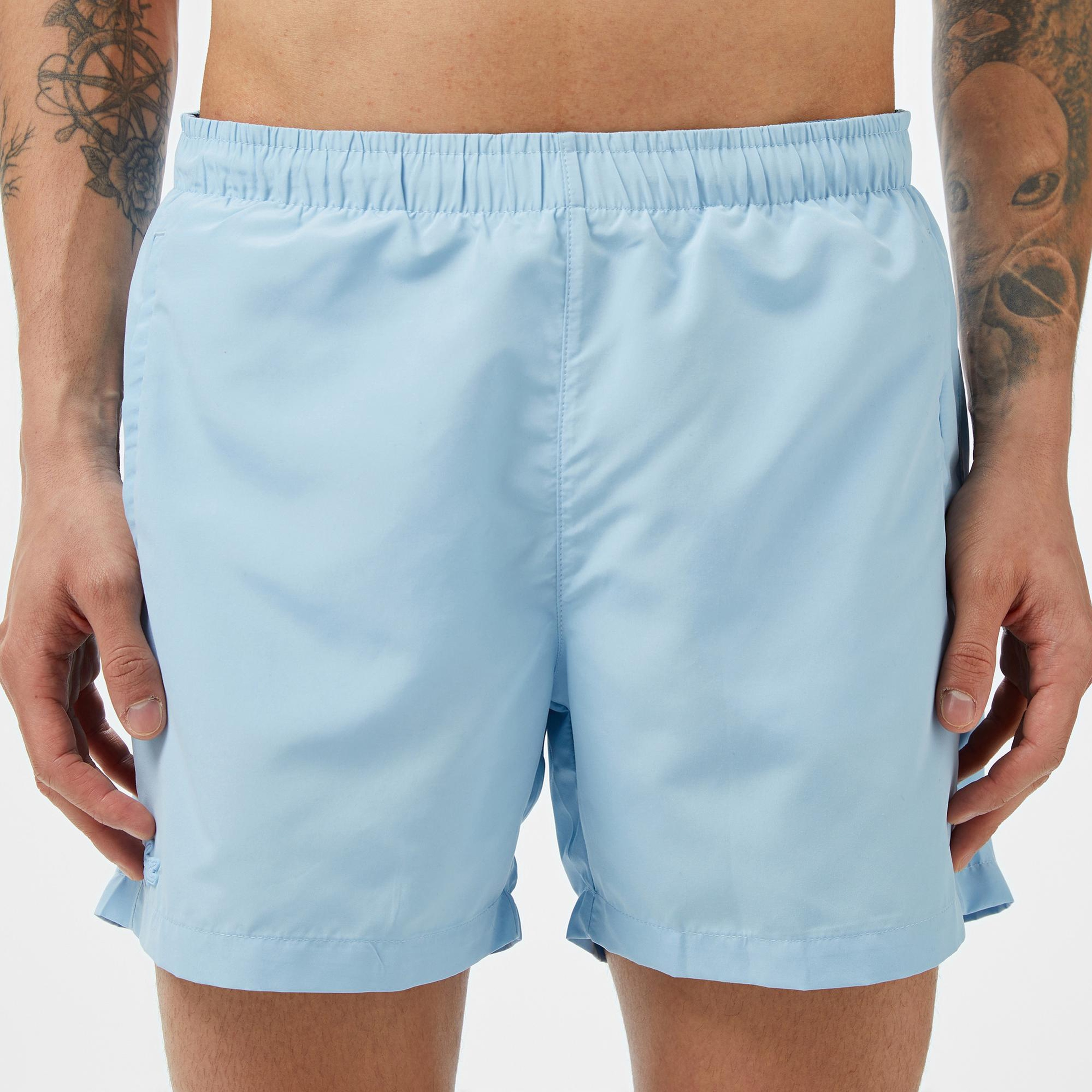 Lacoste Erkek Regular Fit Açık Mavi Mayo