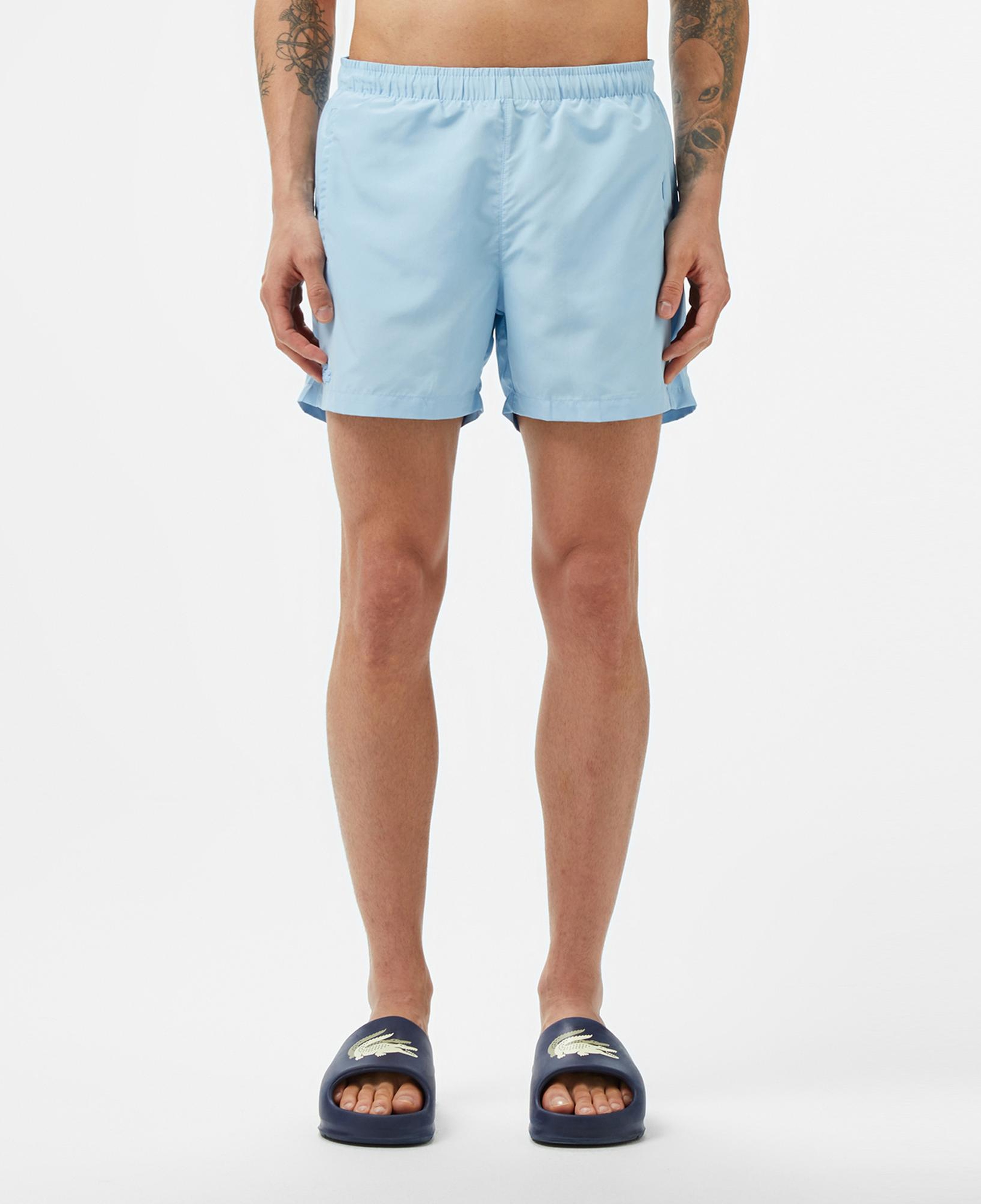 Lacoste Erkek Regular Fit Açık Mavi Mayo