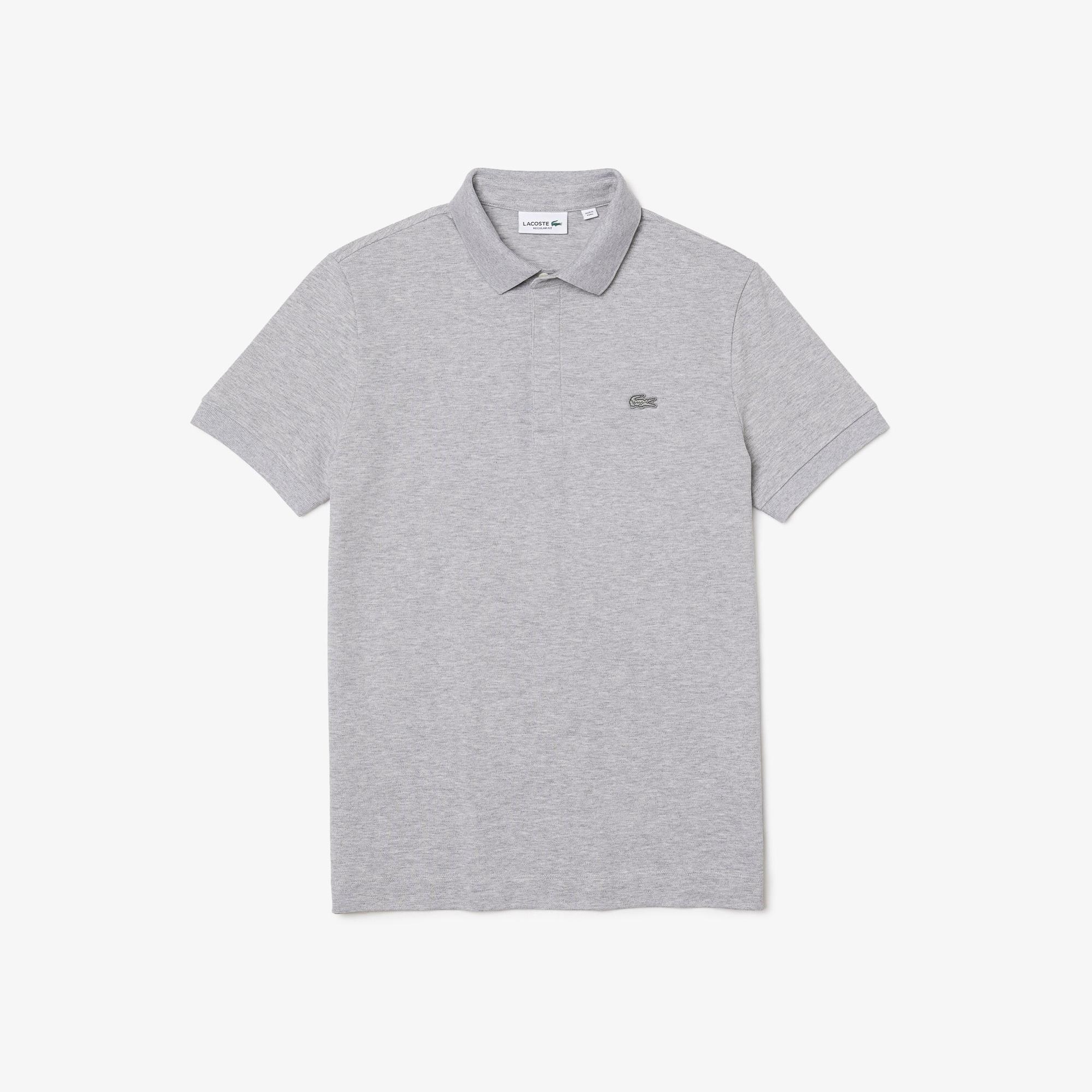 Lacoste Erkek Regular Fit Gri Paris Polo