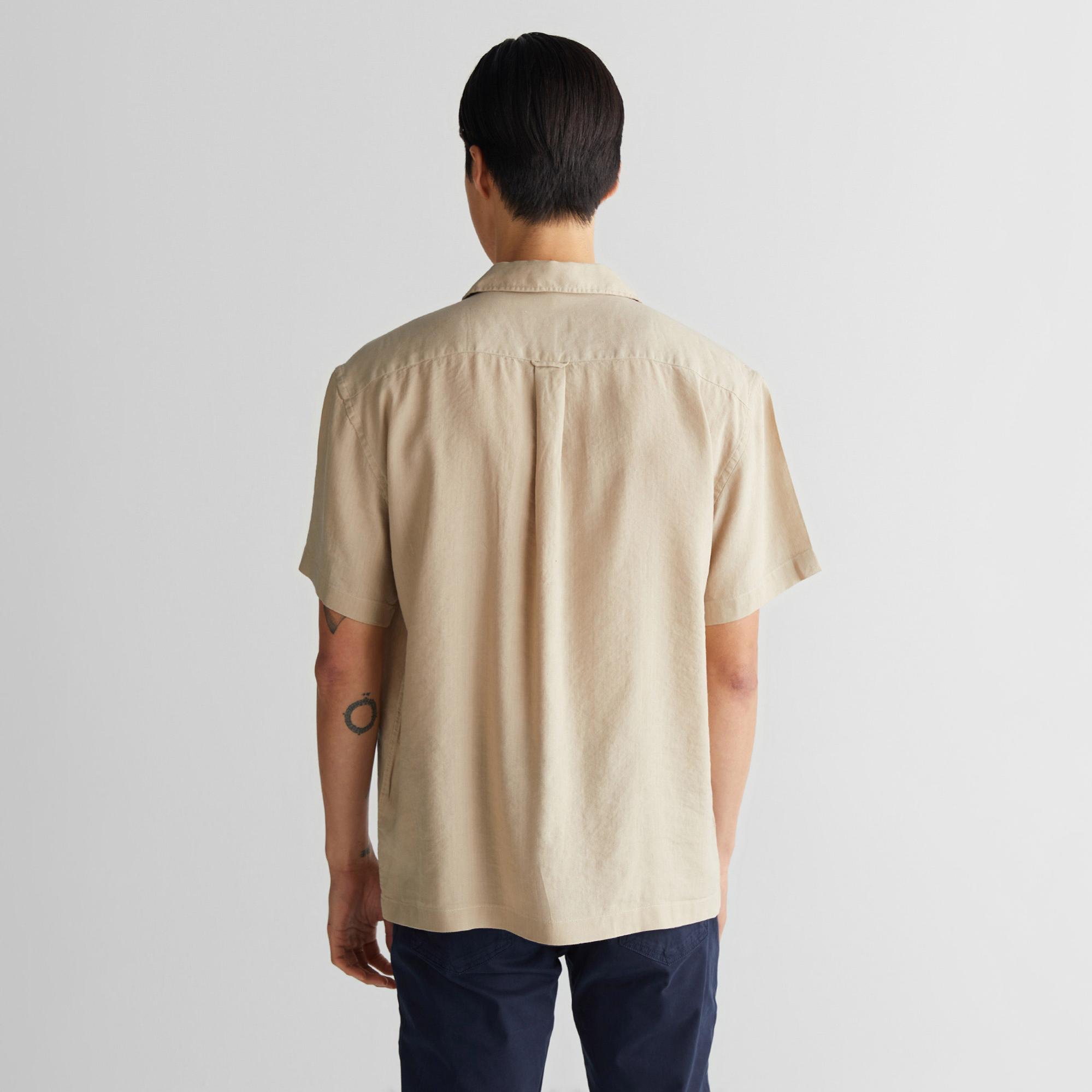 GANT Erkek Bej Kısa Kollu Gömlek