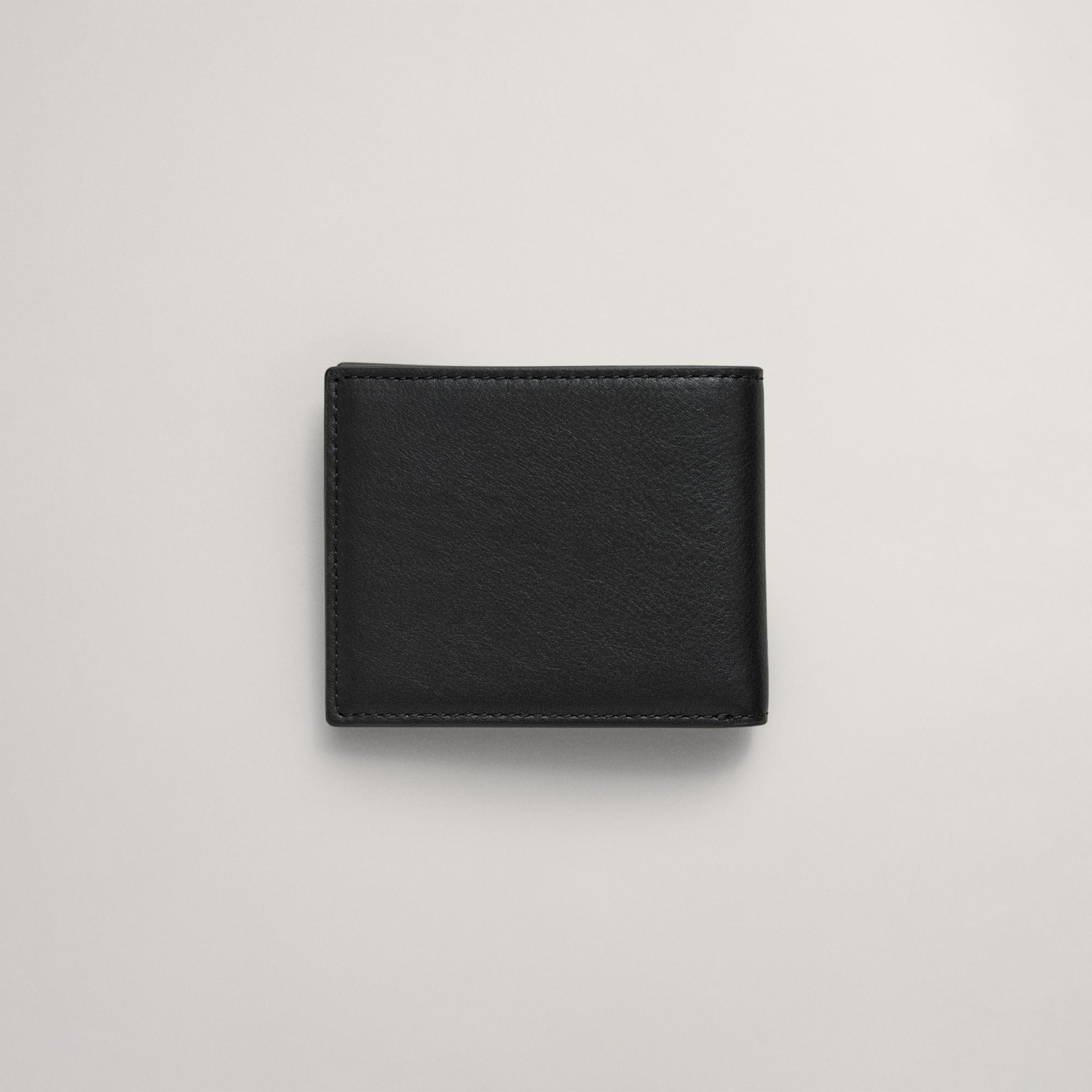 GANT Erkek Siyah Deri Logolu Cüzdan