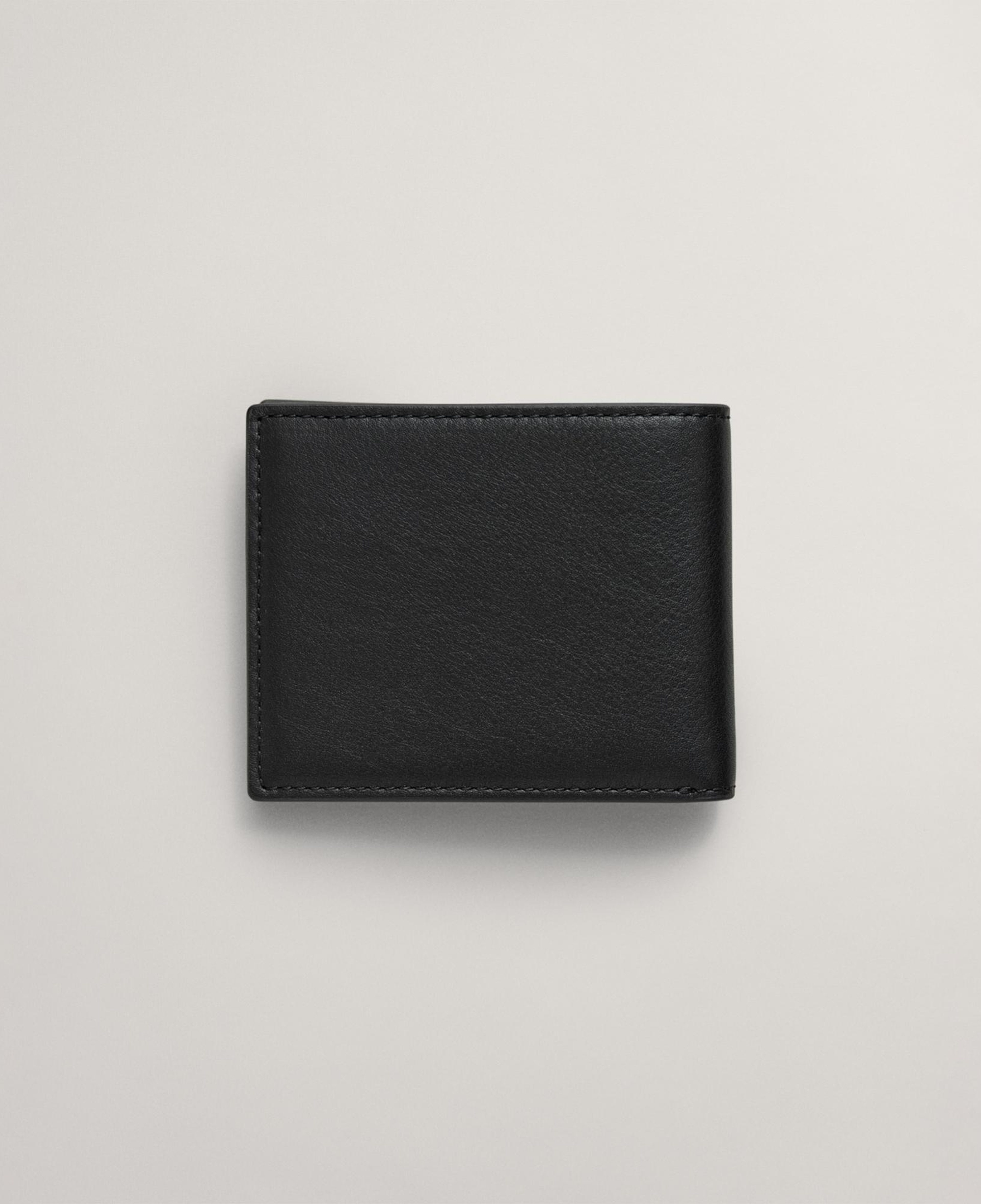 GANT Erkek Siyah Deri Logolu Cüzdan