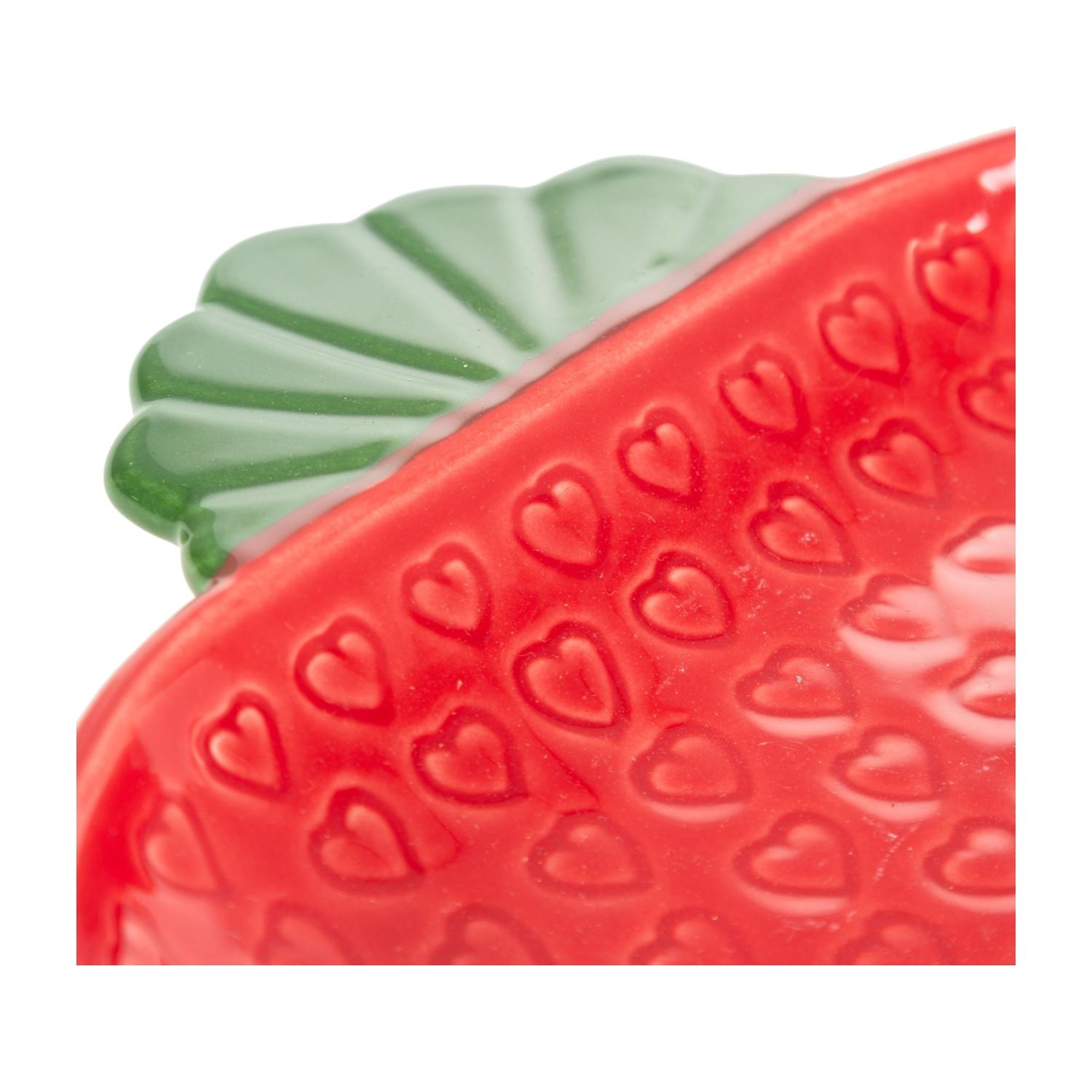 STRAWBERRY KIRMIZI SUNUM TABAĞI - 20 CM