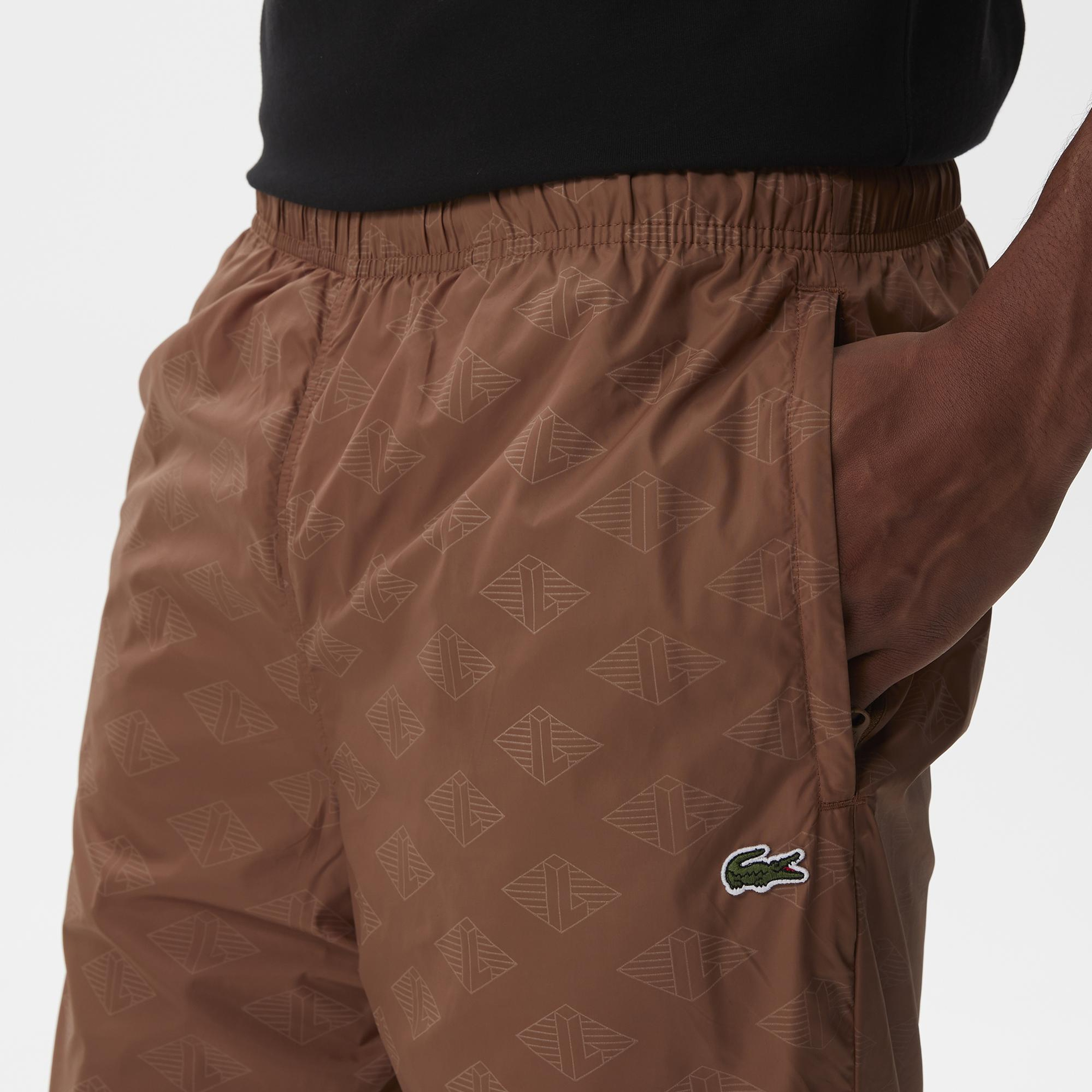 Regular Fit Erkek Kahverengi Eşofman Altı