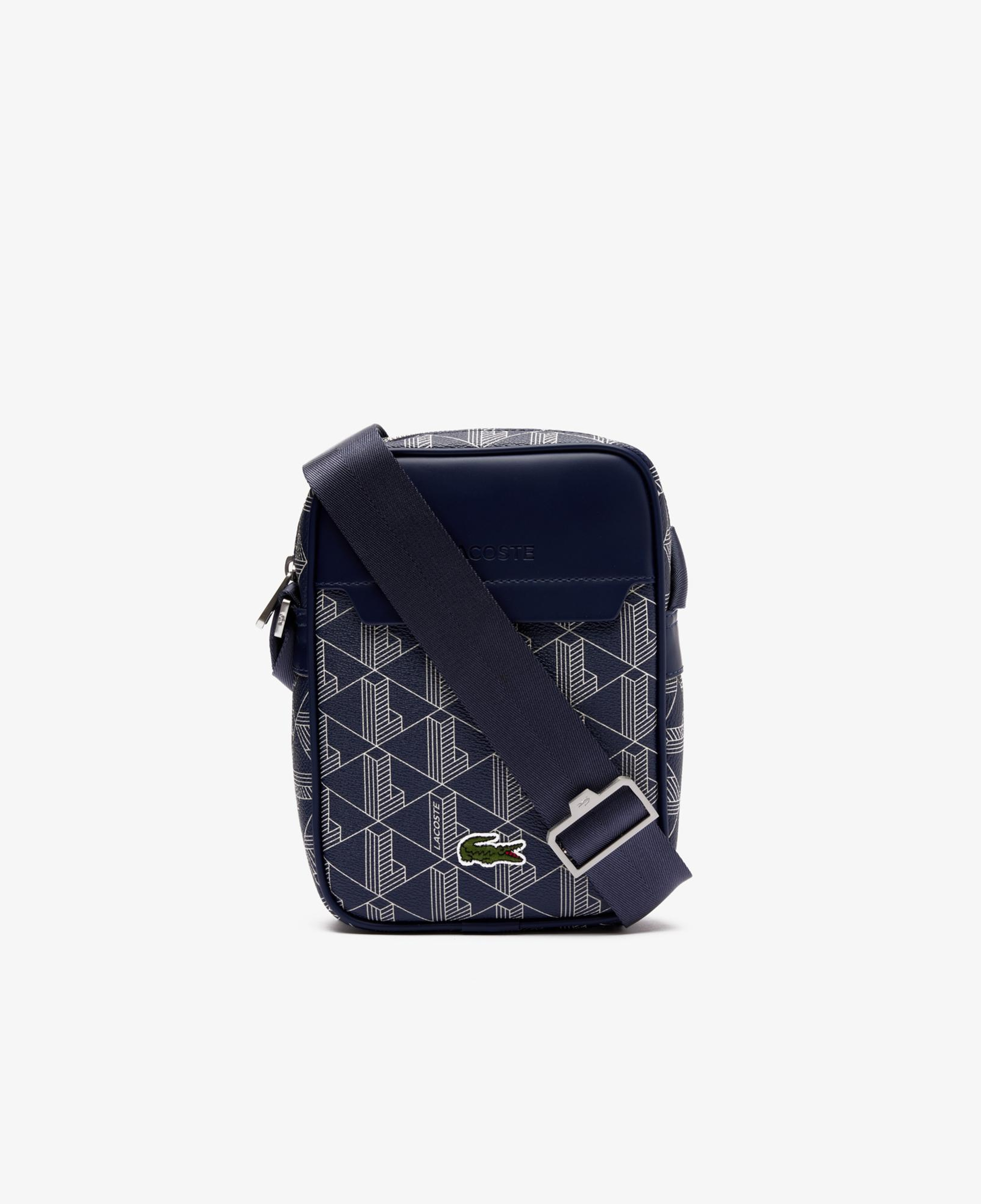 The Blend Erkek Monogram Lacivert Postacı Çantası