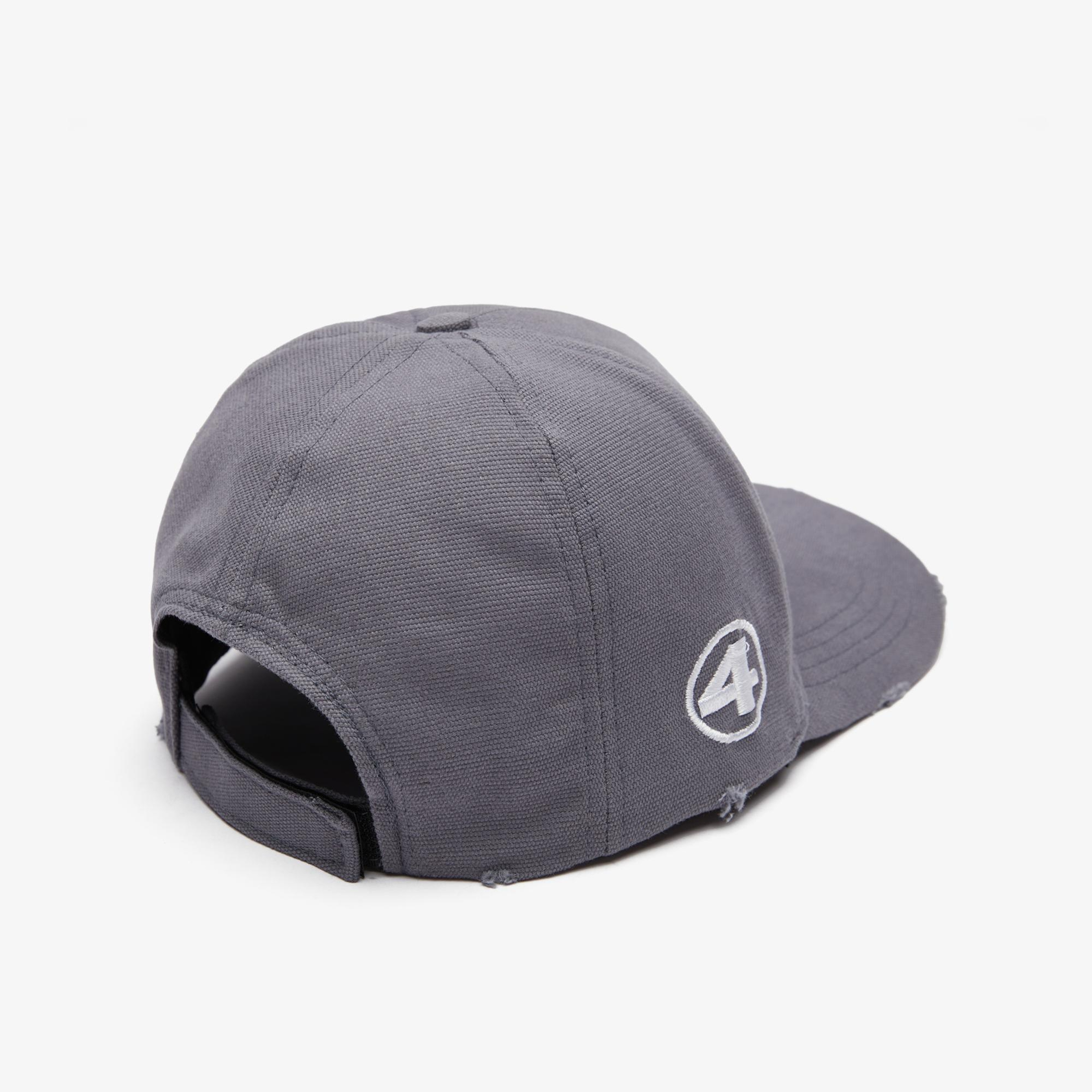 UNITED4 Unisex Gri Şapka