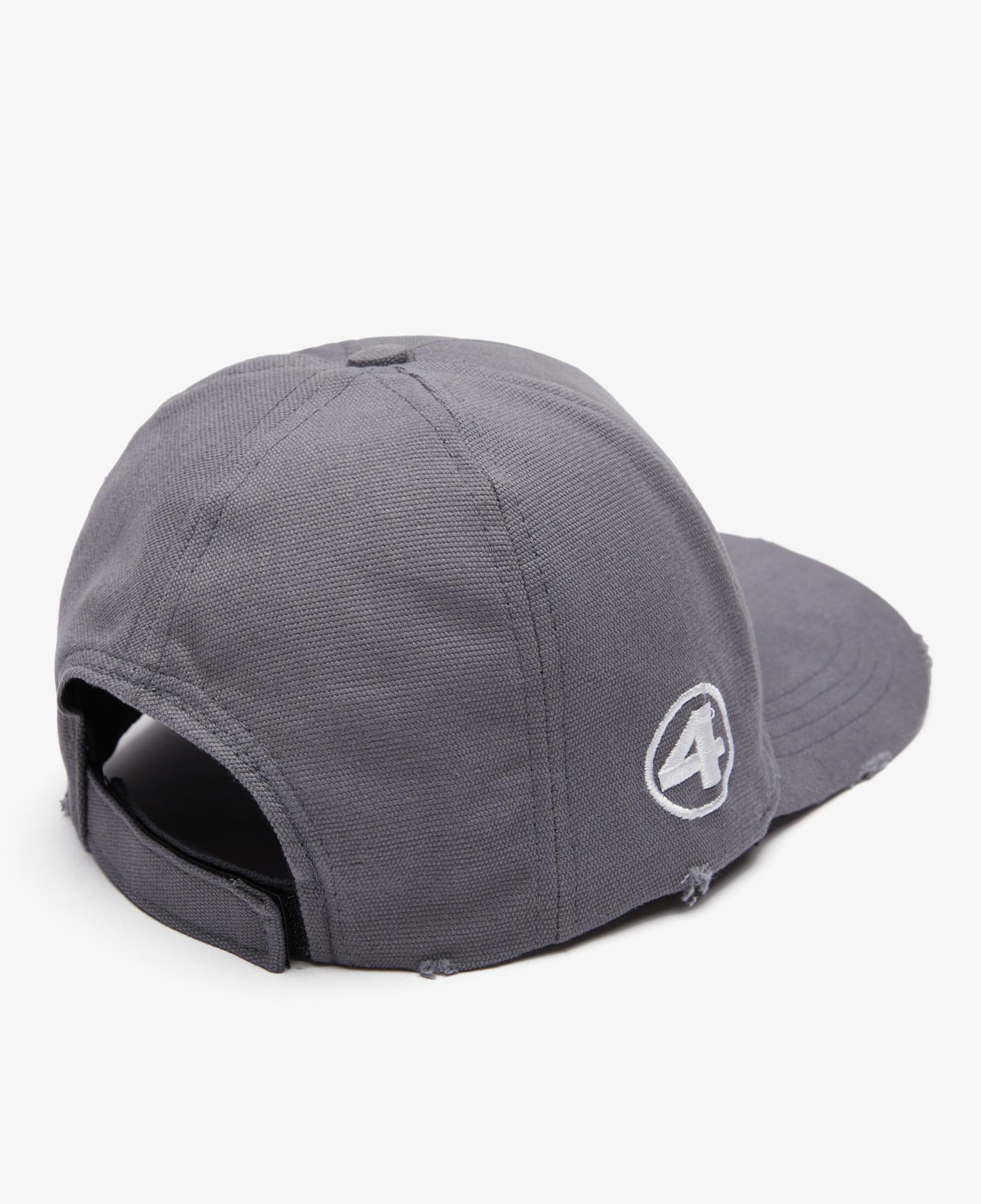 UNITED4 Unisex Gri Şapka