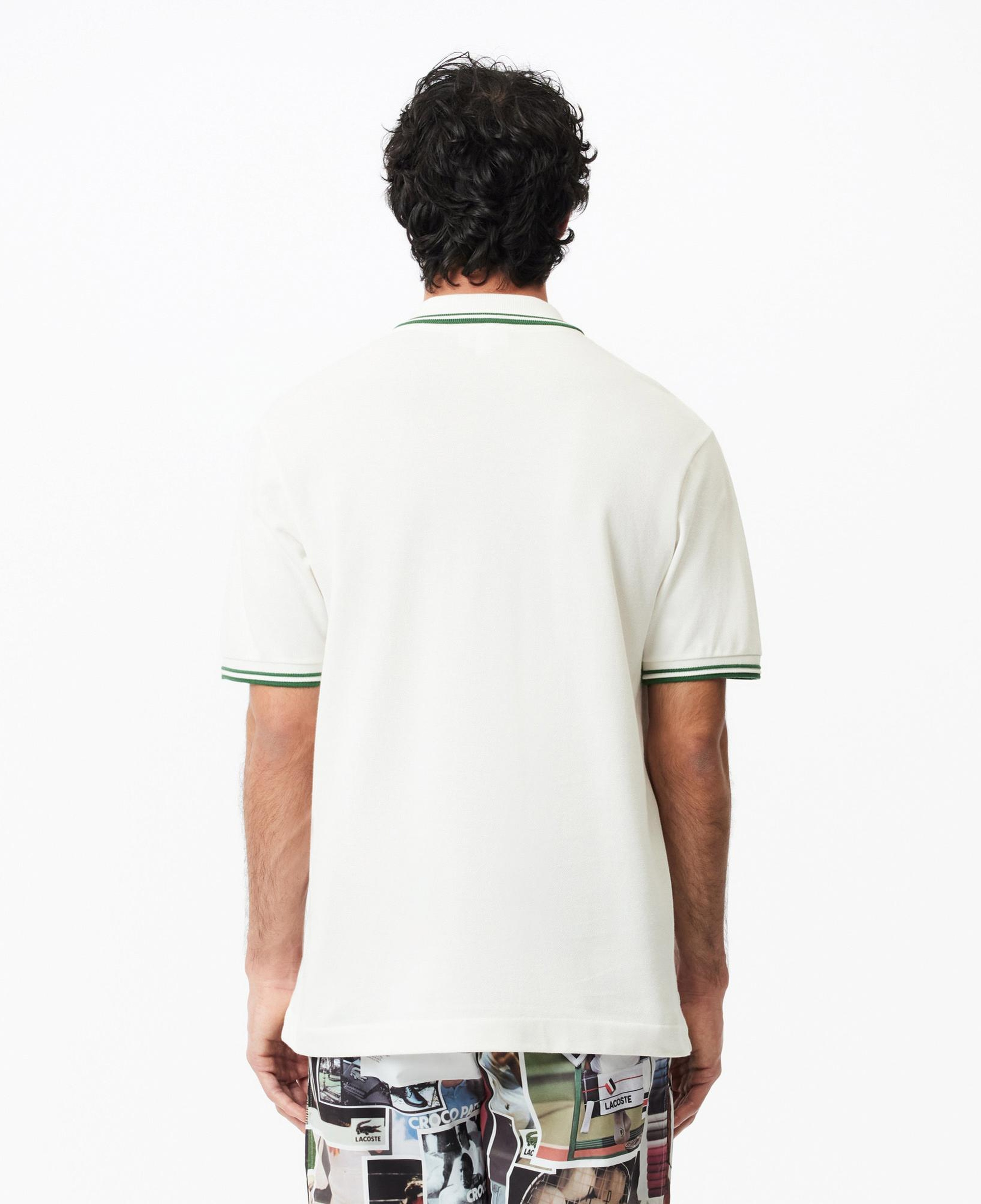 Lacoste L.12.12 Erkek Classic Fit Baskılı Bej Polo