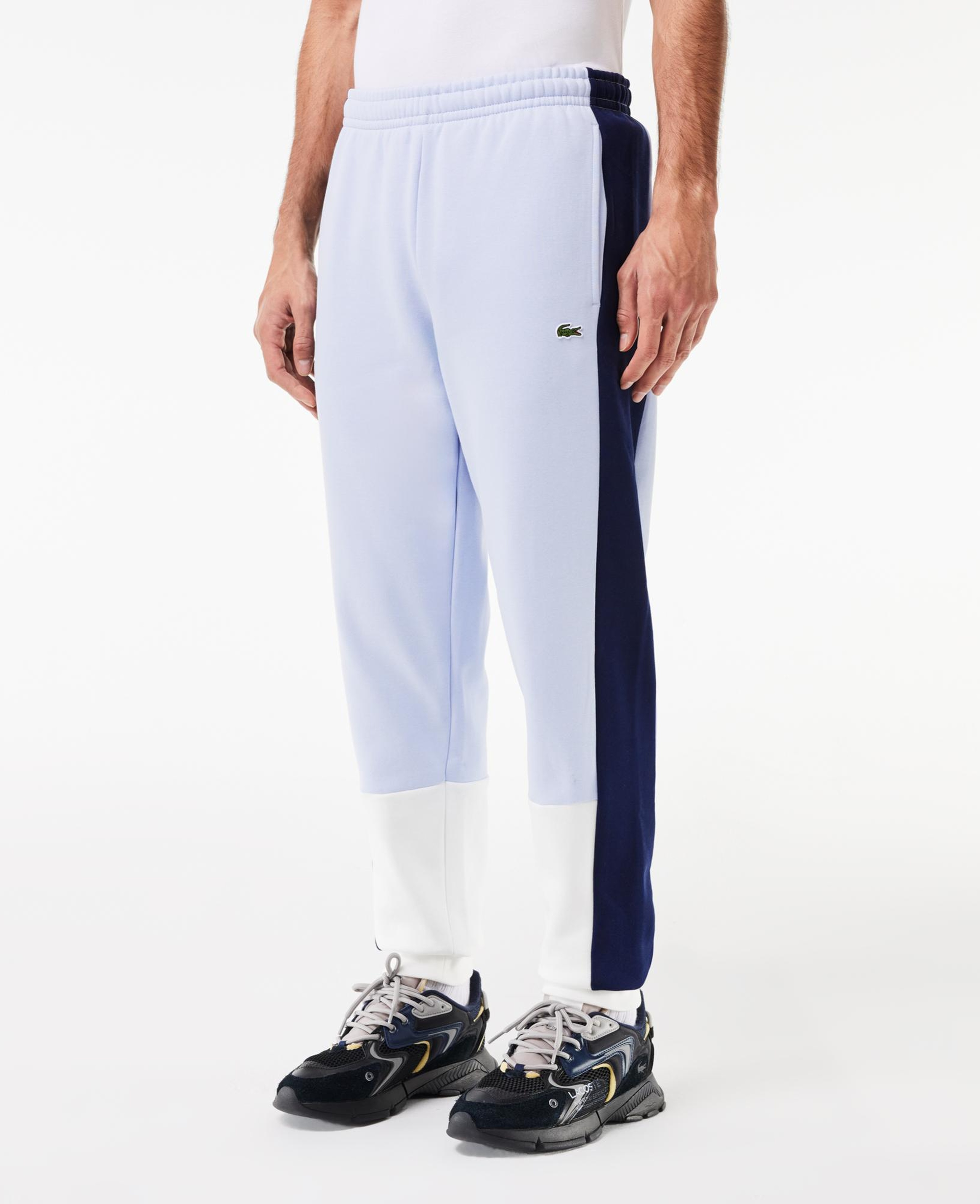 Erkek Regular Fit Renk Bloklu Renkli Eşofman Altı