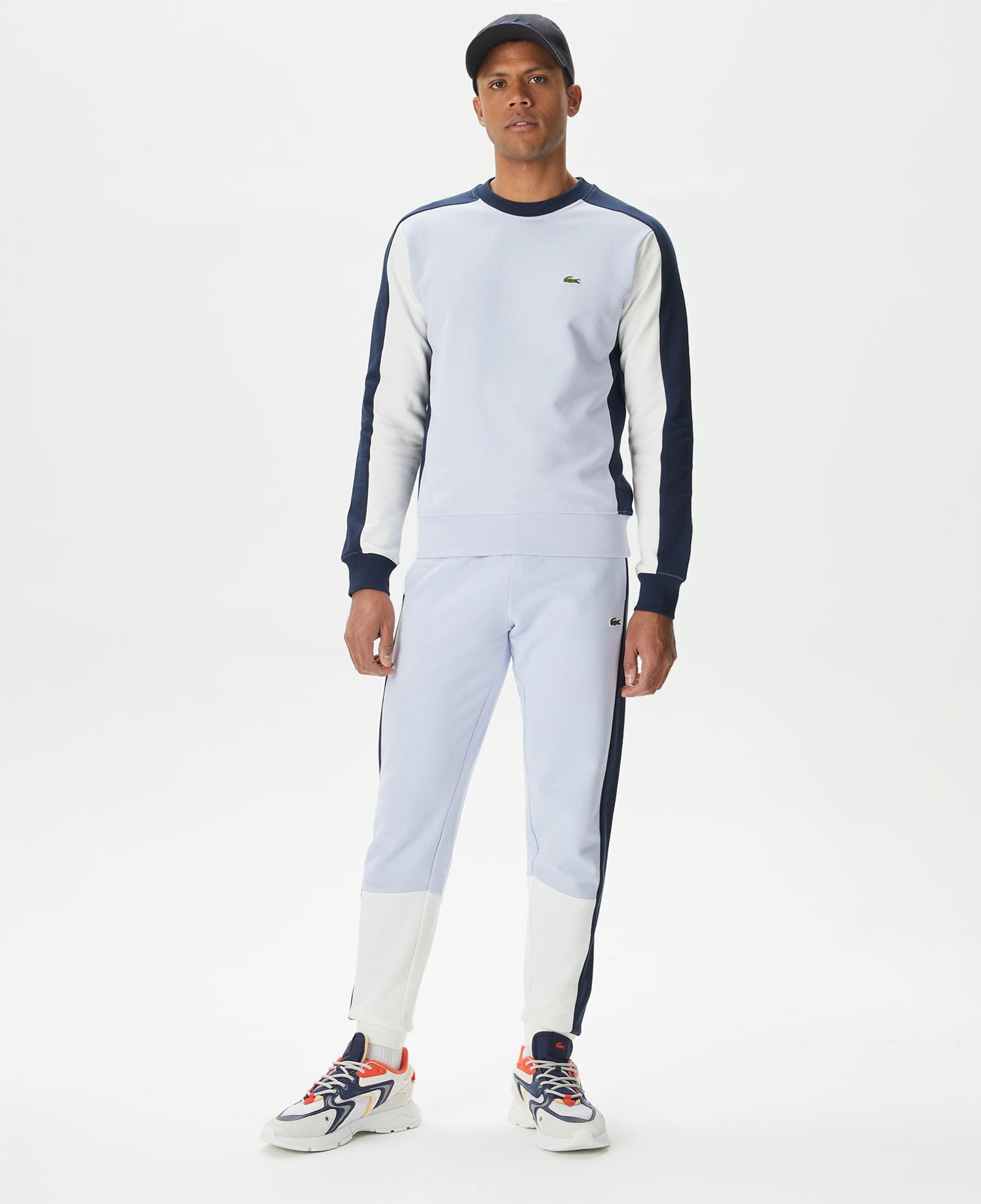 Erkek Regular Fit Renk Bloklu Renkli Eşofman Altı