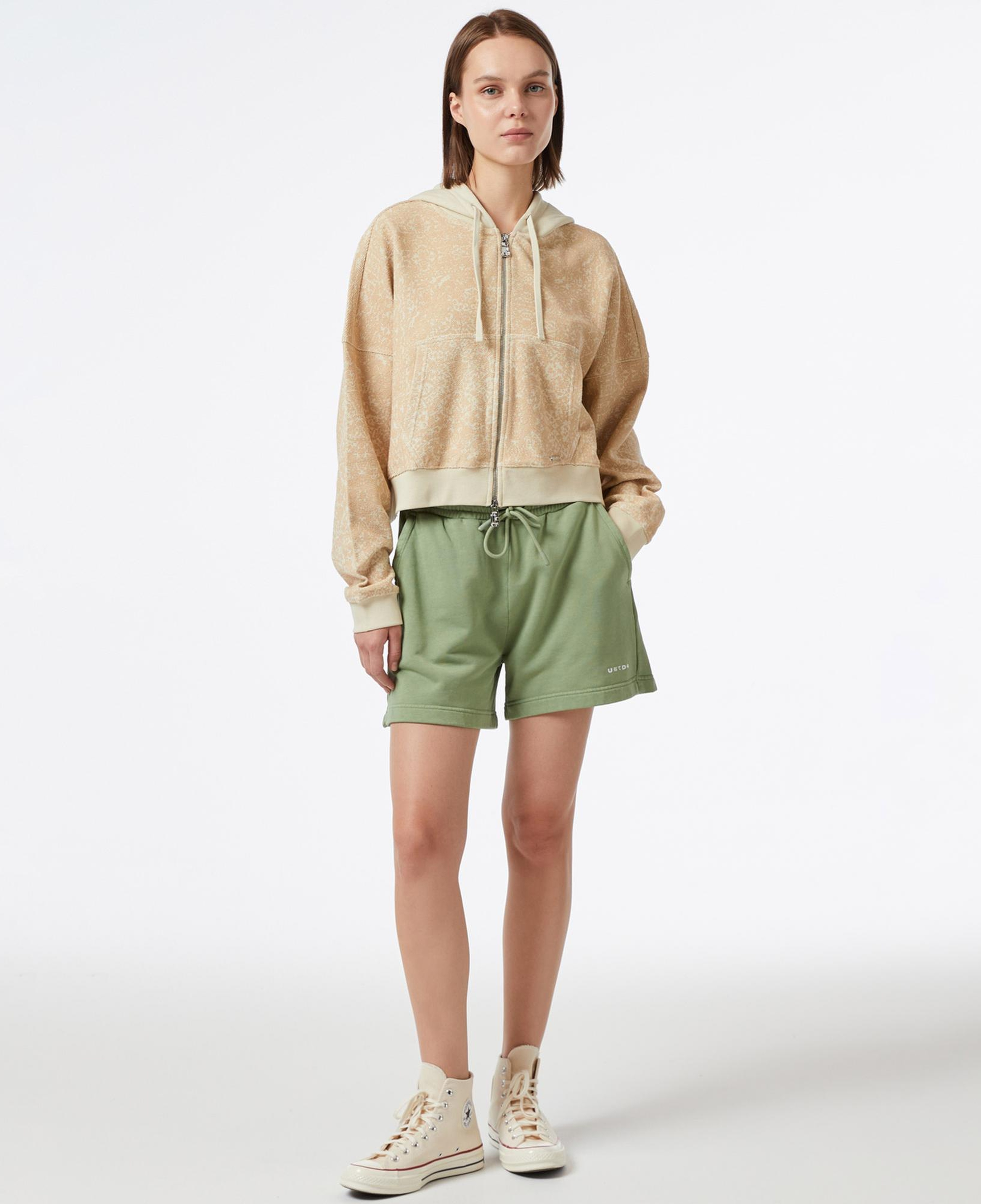 UNITED4 Kadın Haki Şort