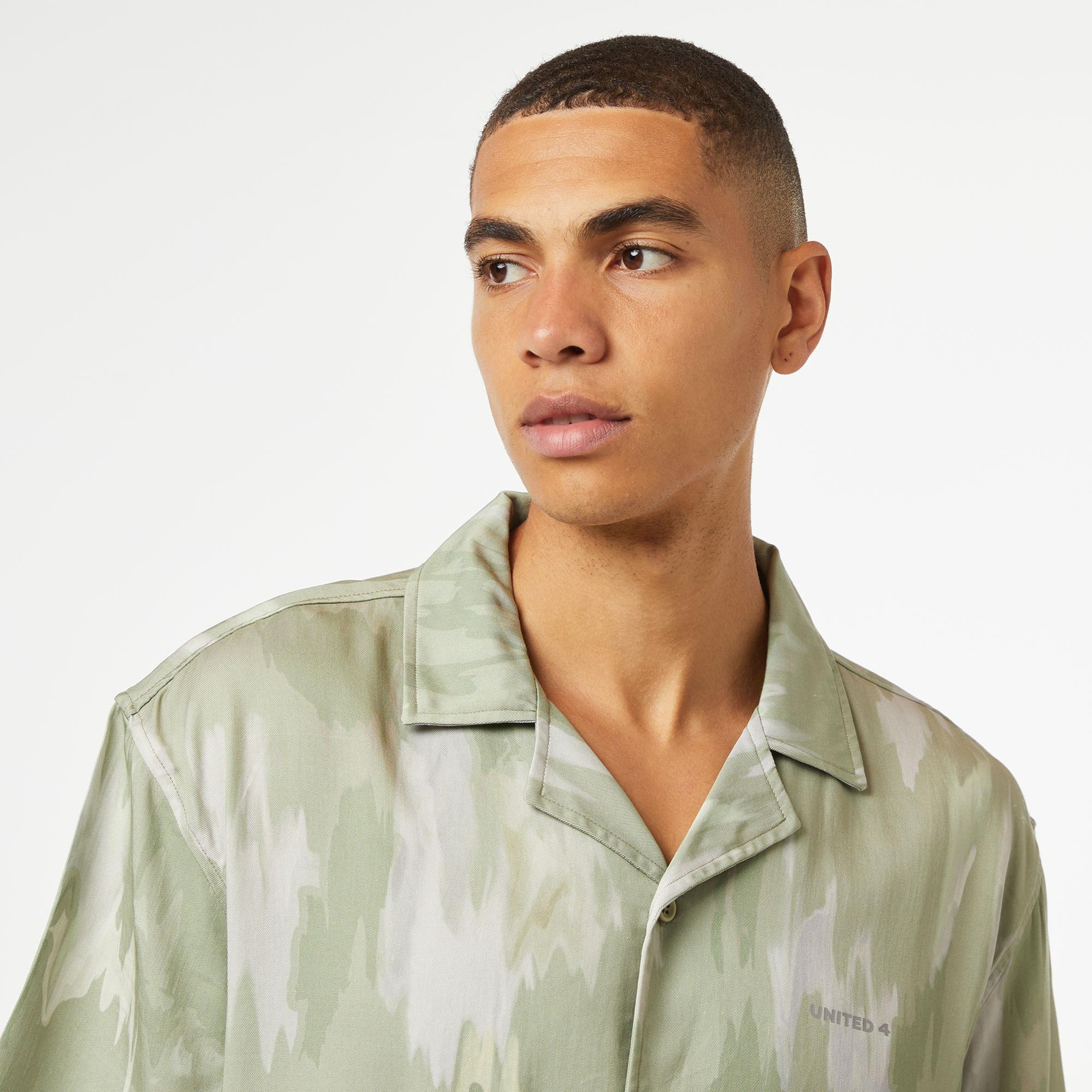 UNITED4 Erkek Haki Gömlek