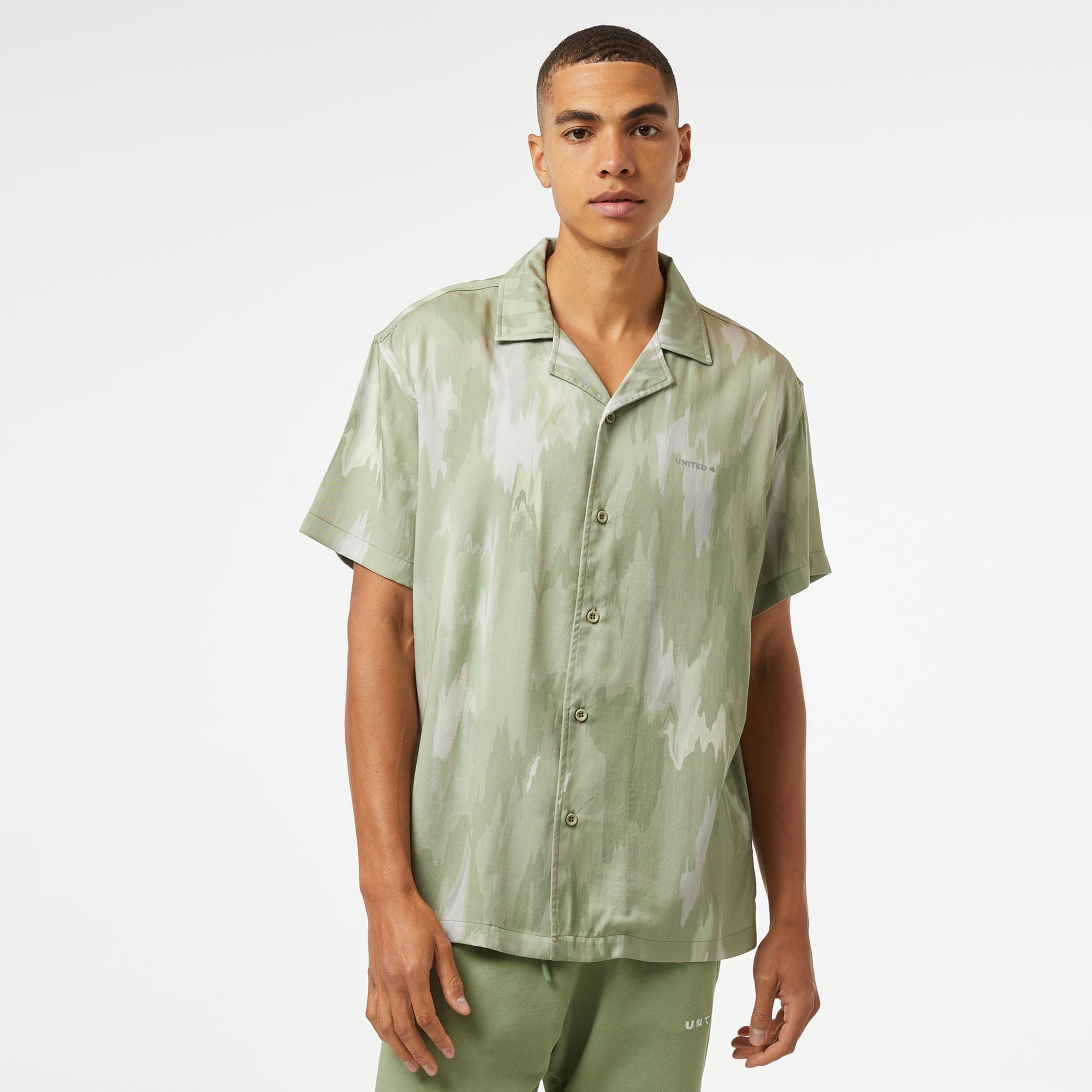 UNITED4 Erkek Haki Gömlek