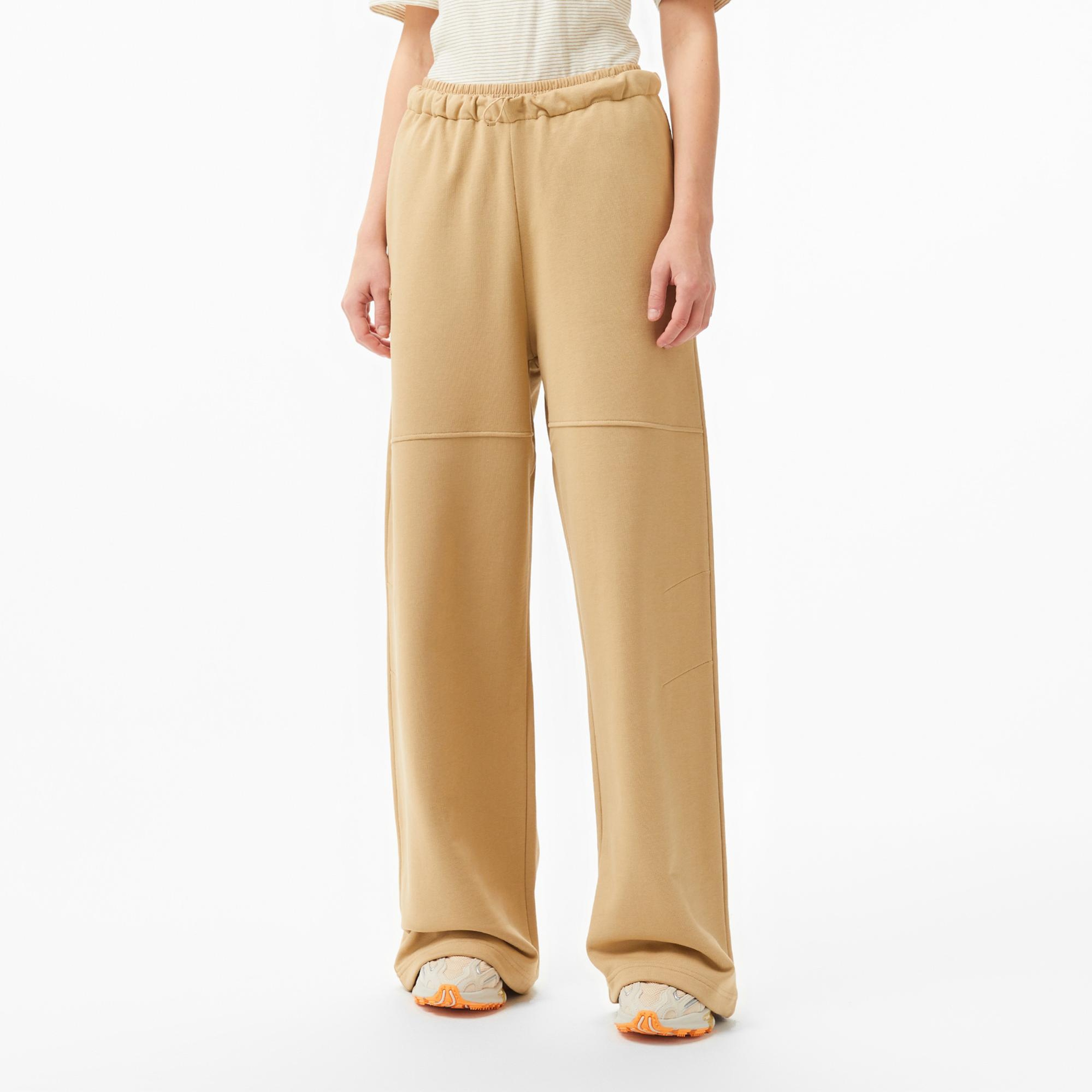 Lacoste Kadın Regular Fit Bej Eşofman Altı