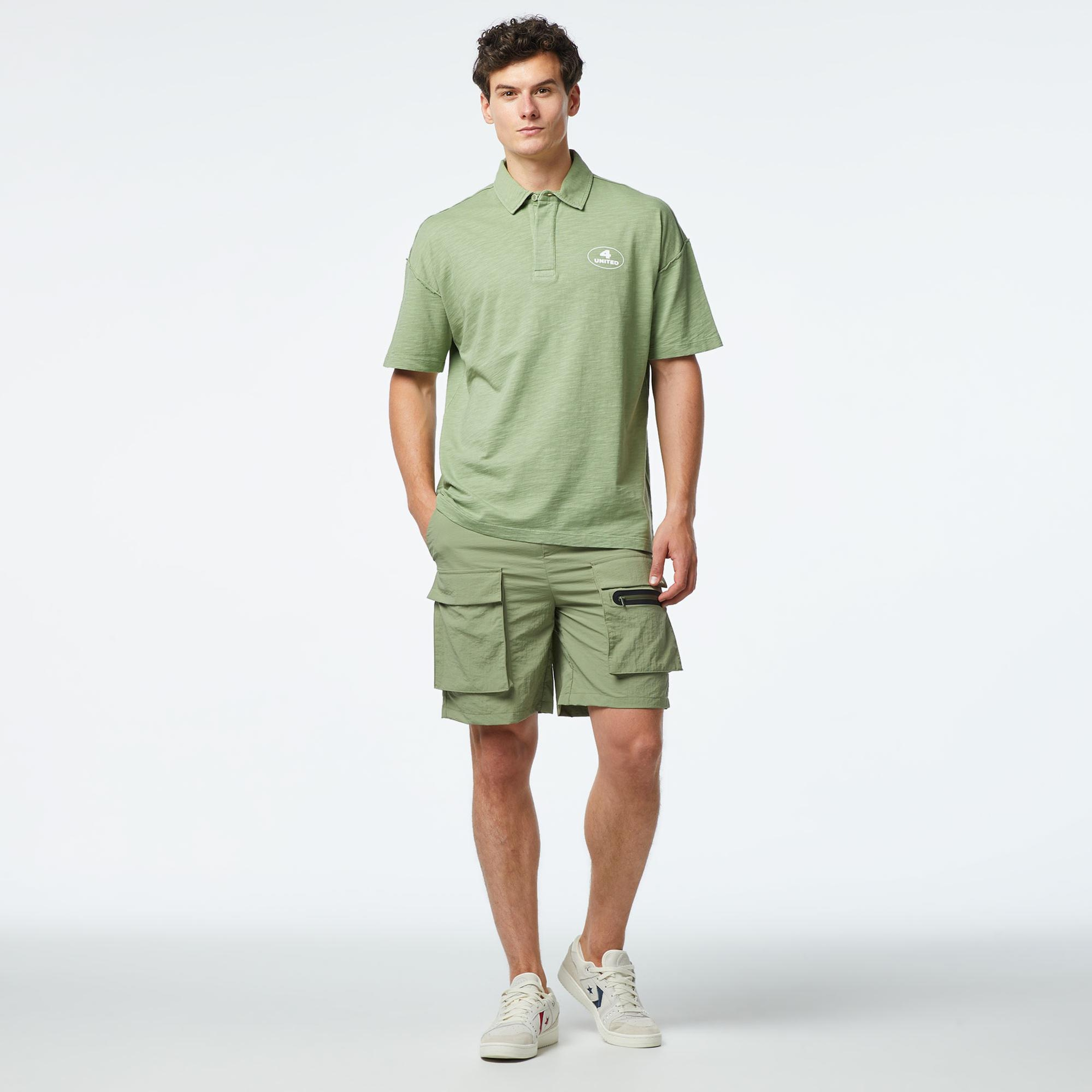 UNITED4 Erkek Yeşil Polo