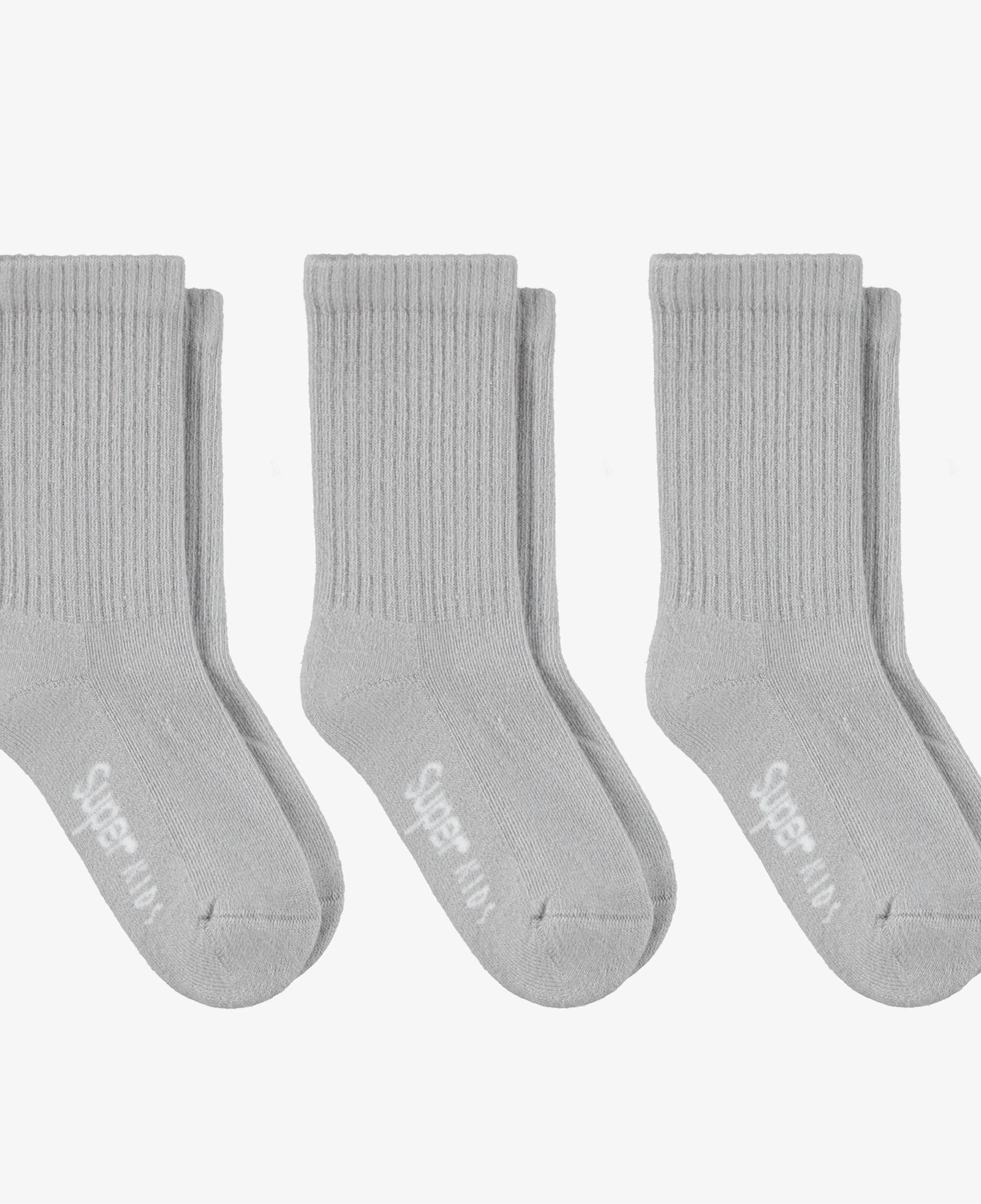 UNITED4 Tenis Towel Çocuk Gri Çorap
