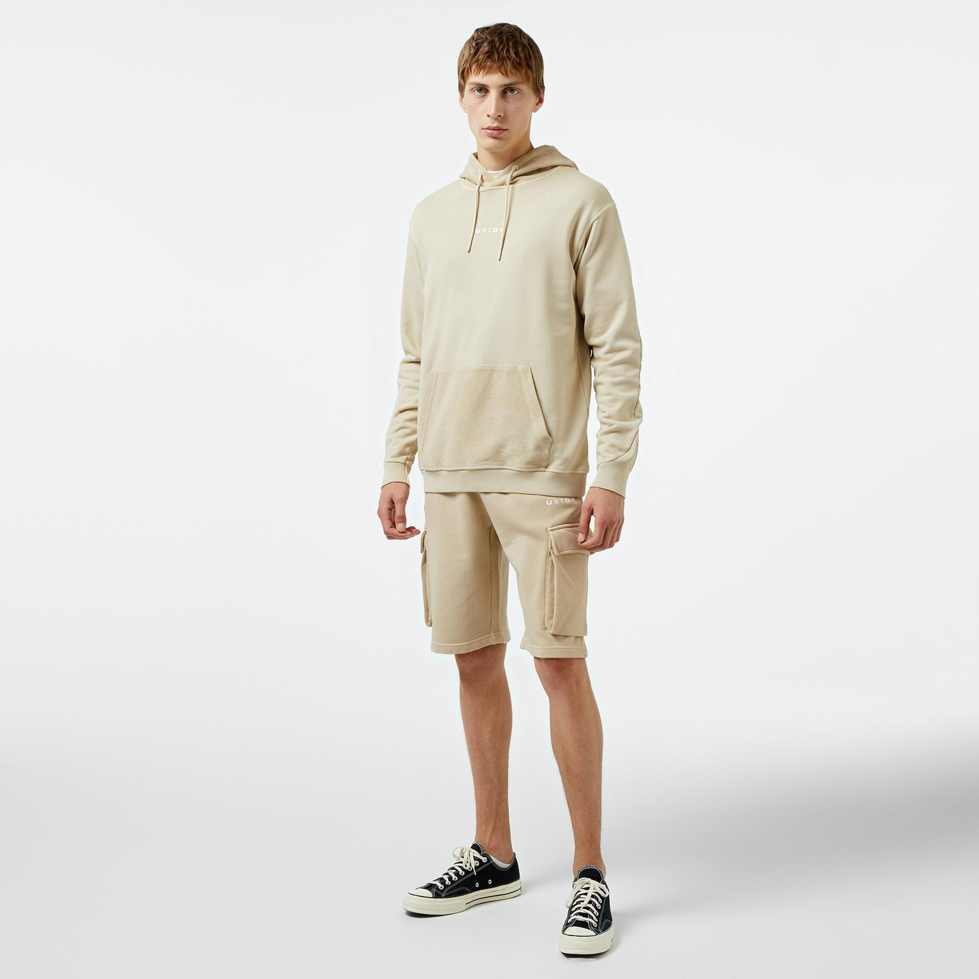 UNITED4 Erkek Krem Sweatshirt
