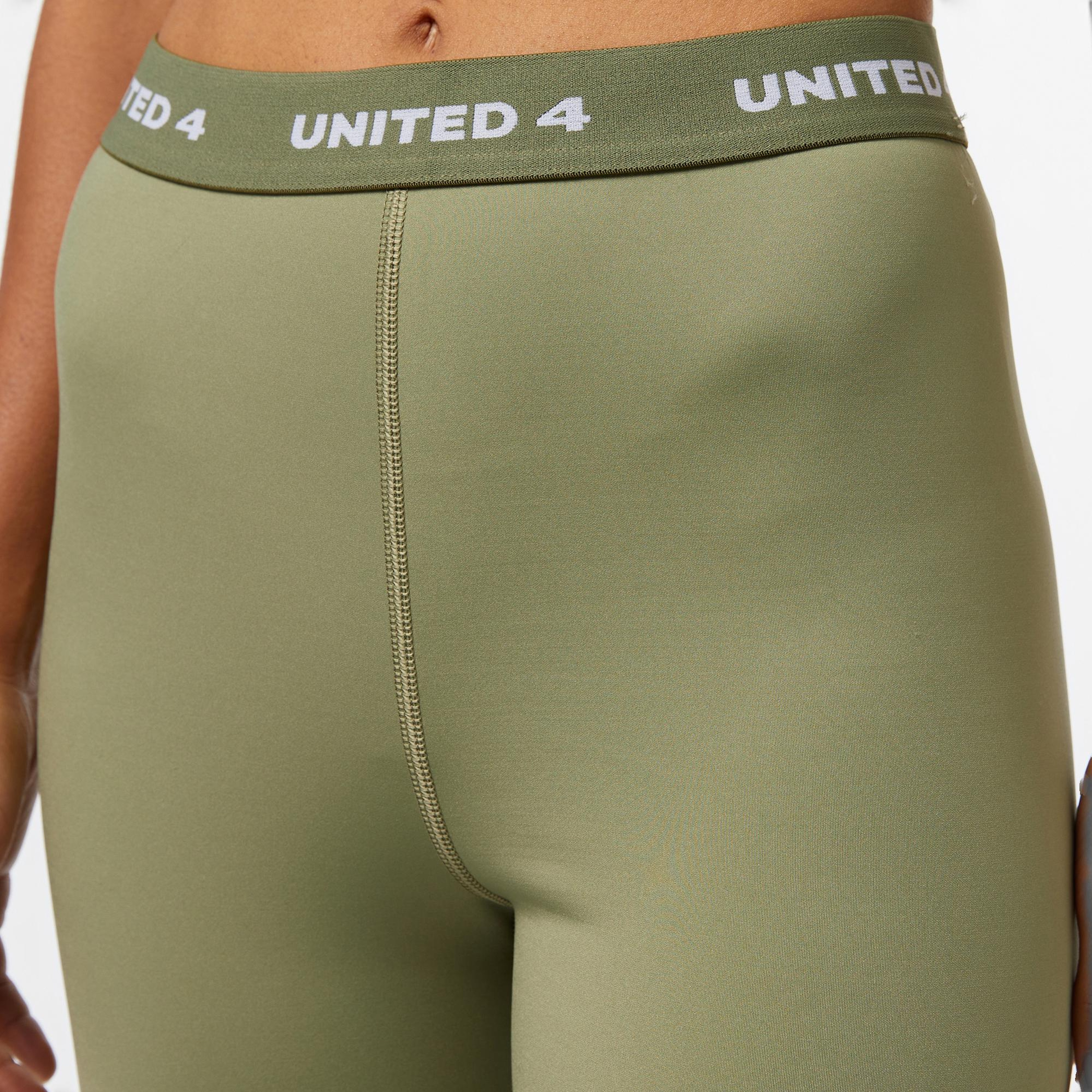 UNITED4 Kadın Haki Antrenman Taytı