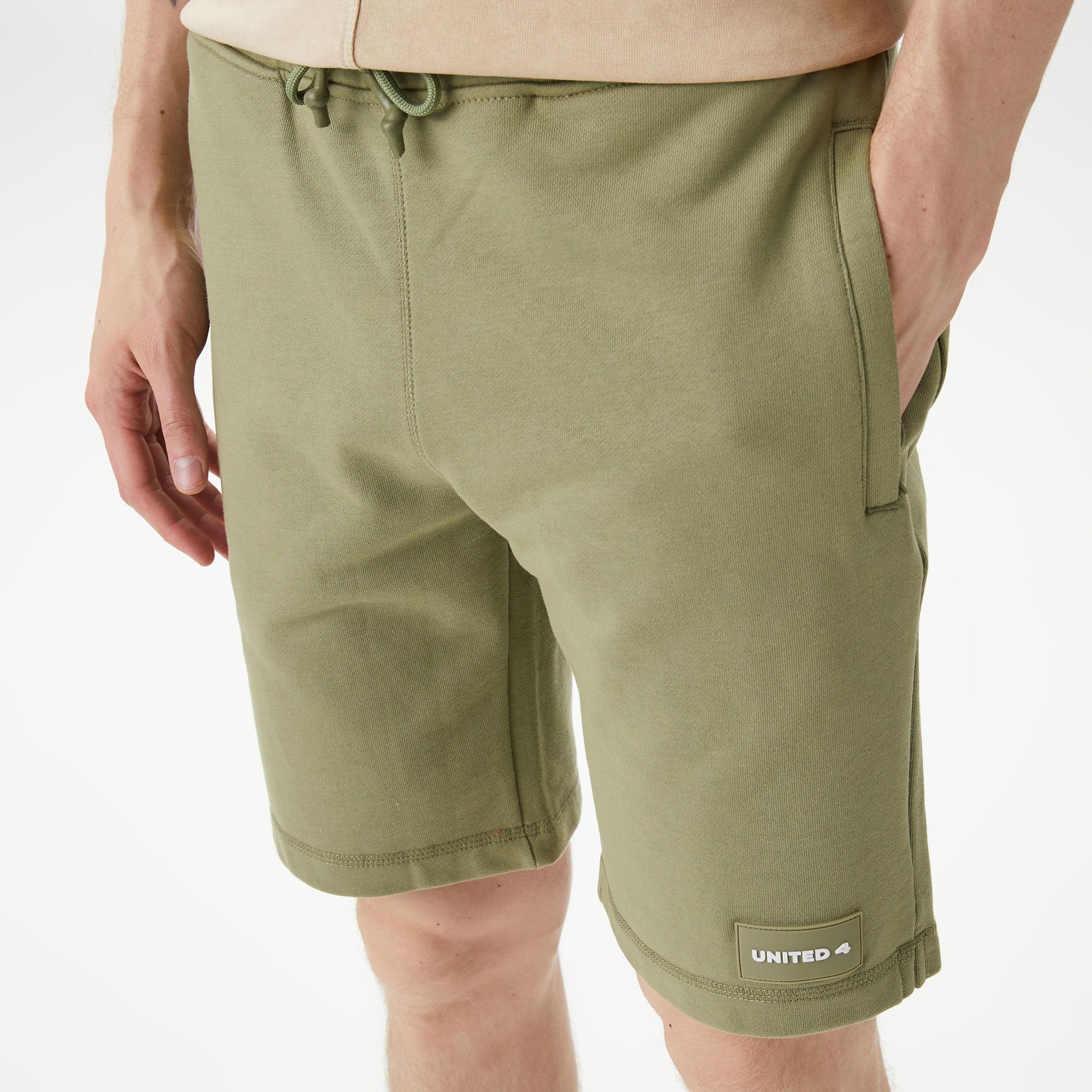 UNITED4 Erkek Haki Şort