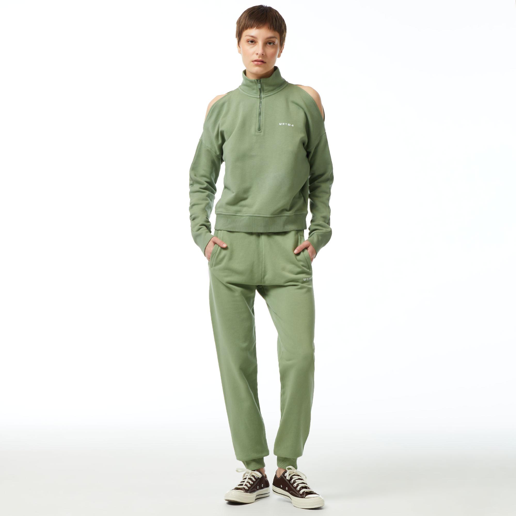 UNITED4 Kadın Haki Eşofman Altı