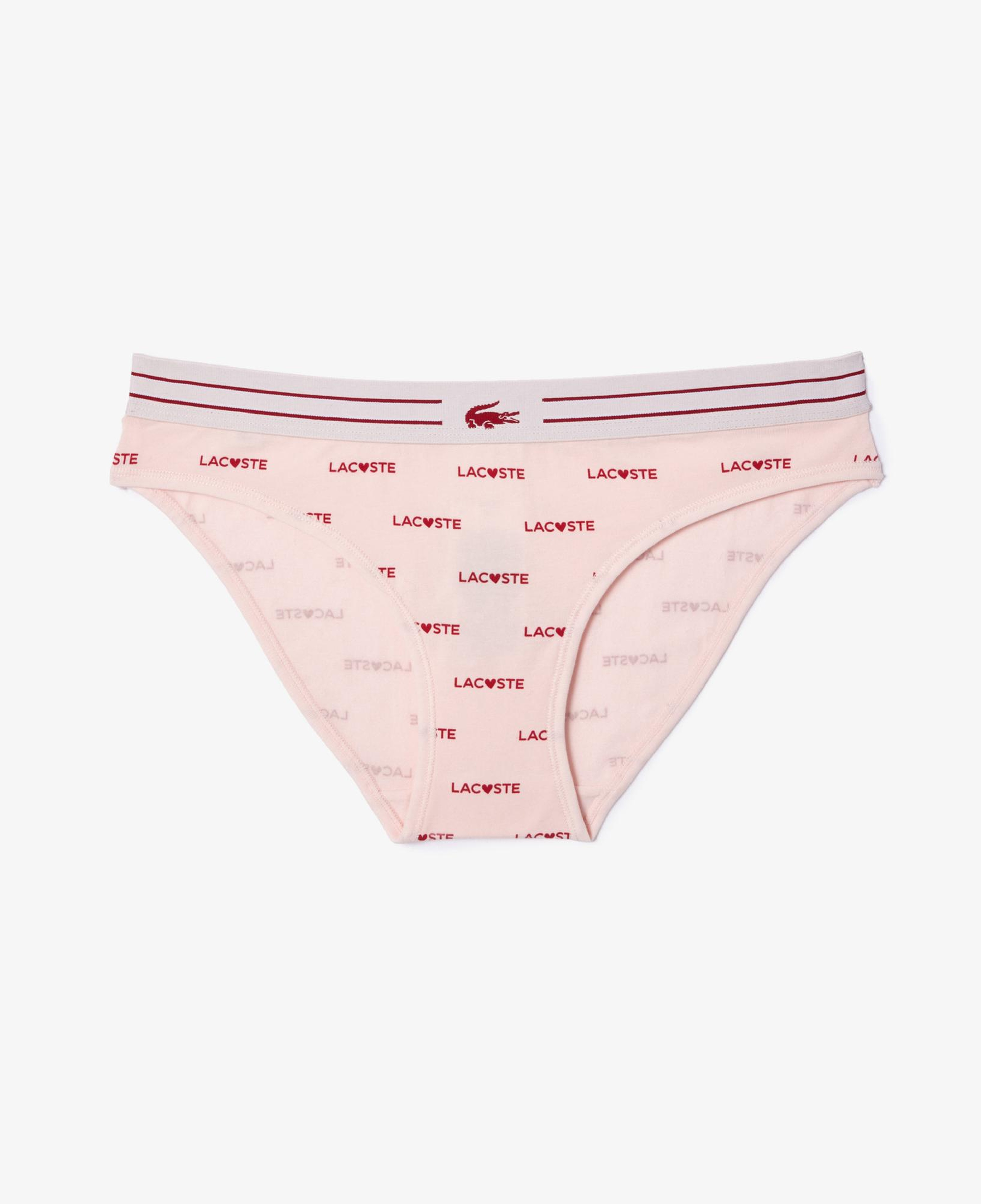 Kadın Baskılı Pembe Külot