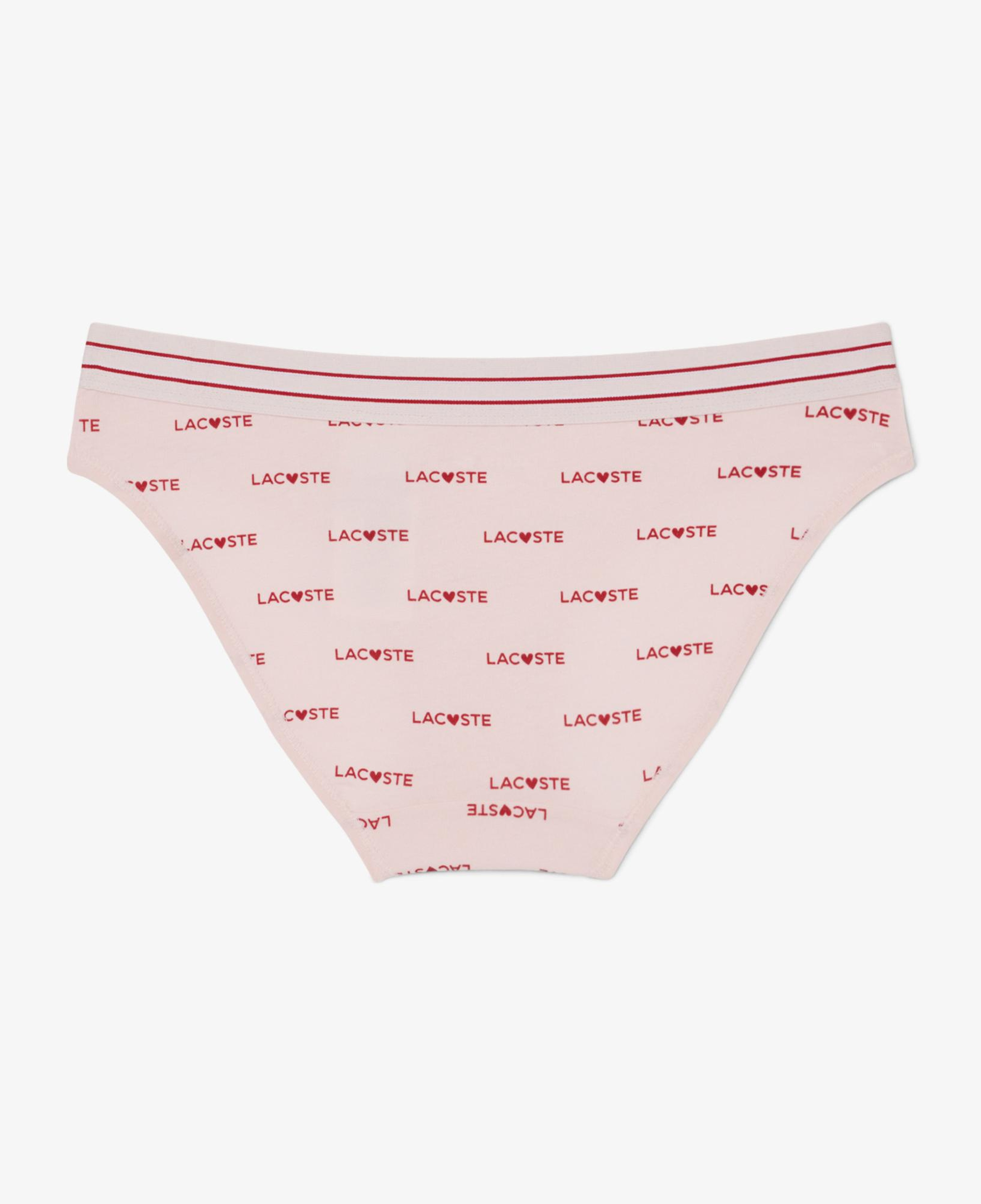 Kadın Baskılı Pembe Külot