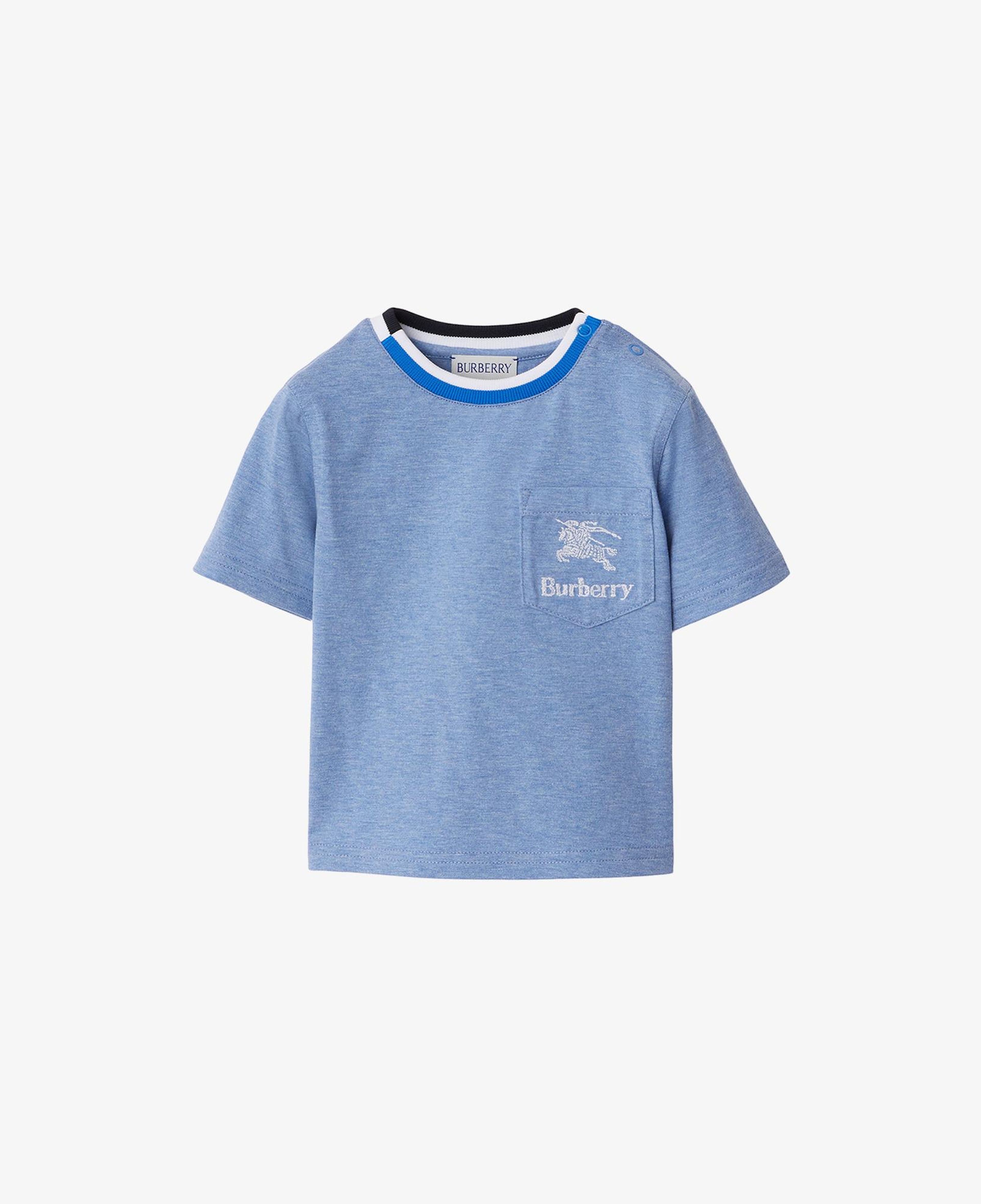 Burberry Çocuk Mavi Tshirt