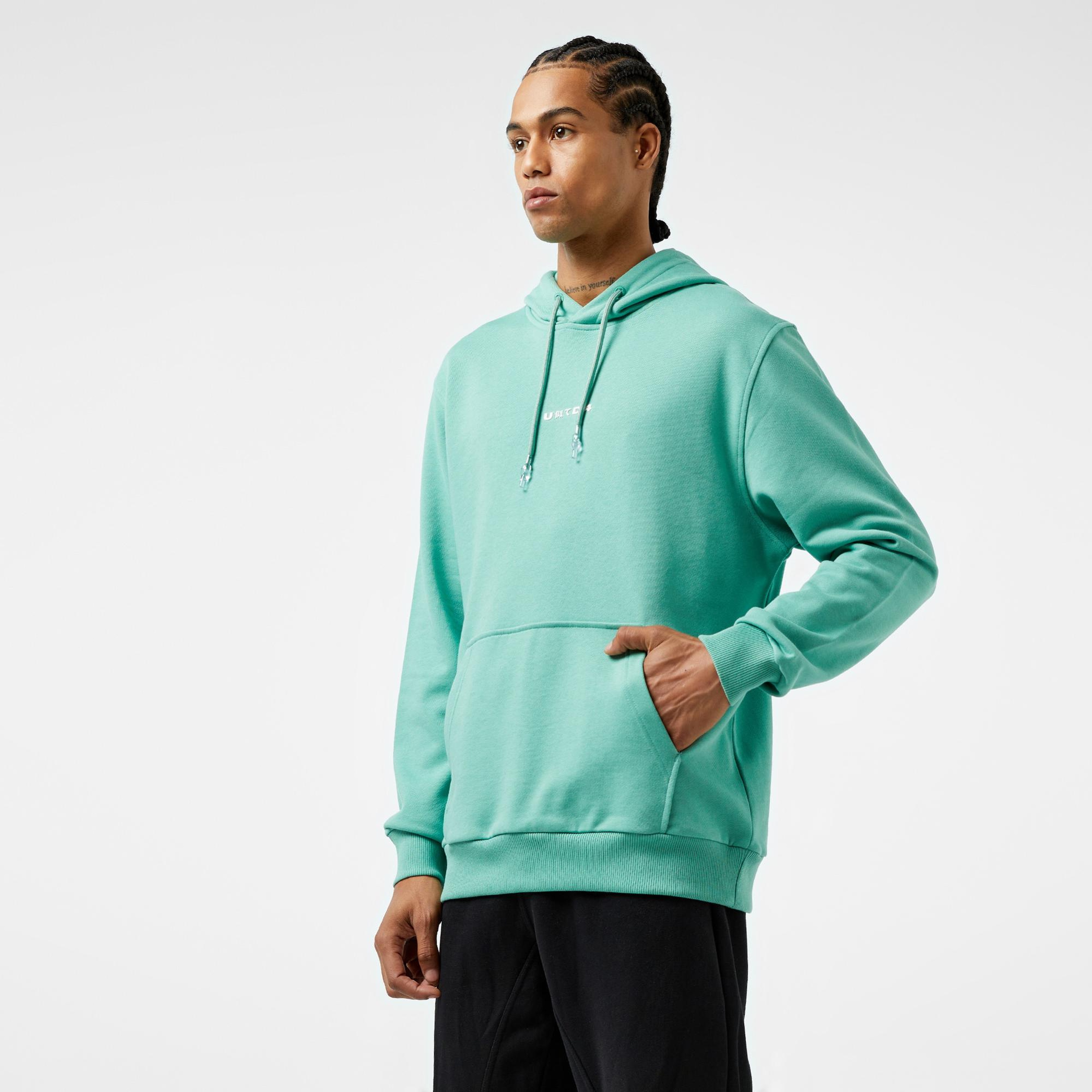UNITED4 1.0 Essentials Erkek Yeşil Hoodie