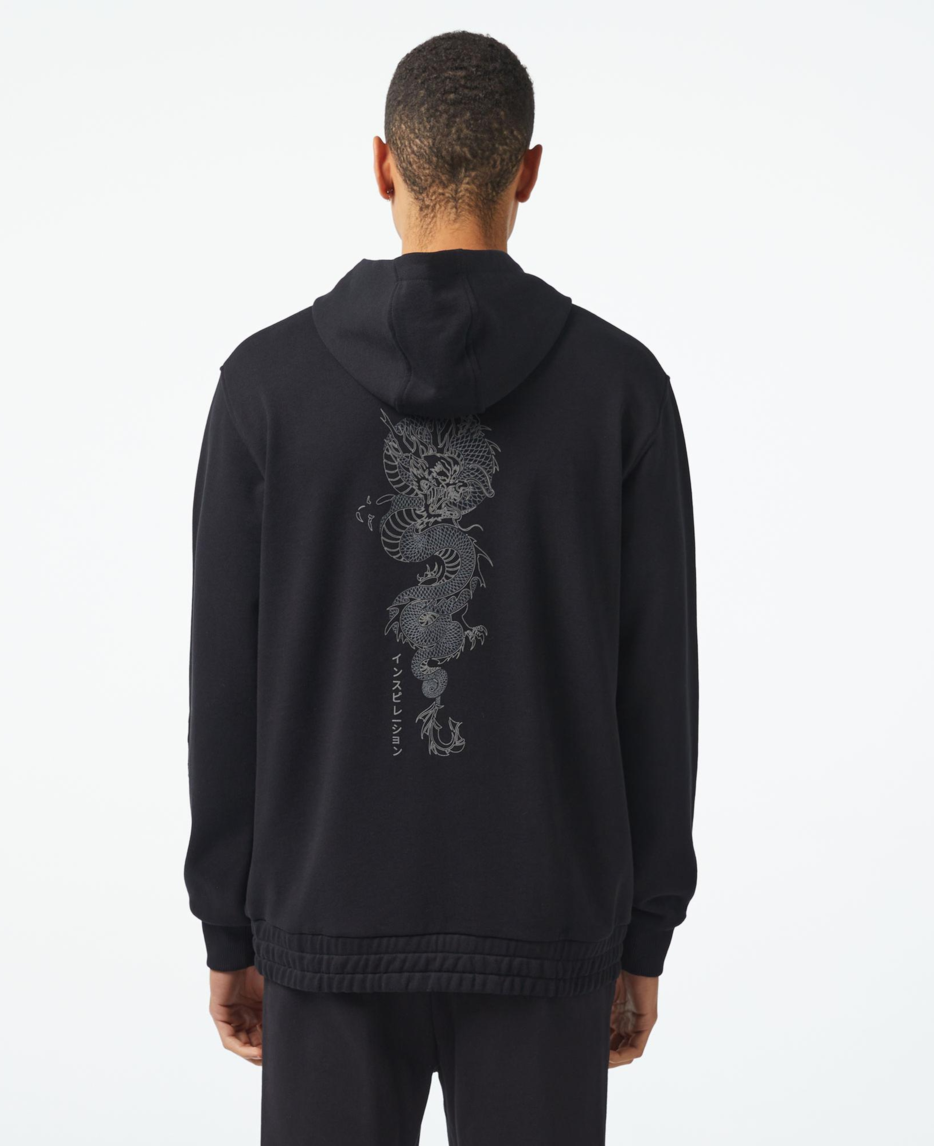 UNITED4 JPN Erkek Siyah Hoodie