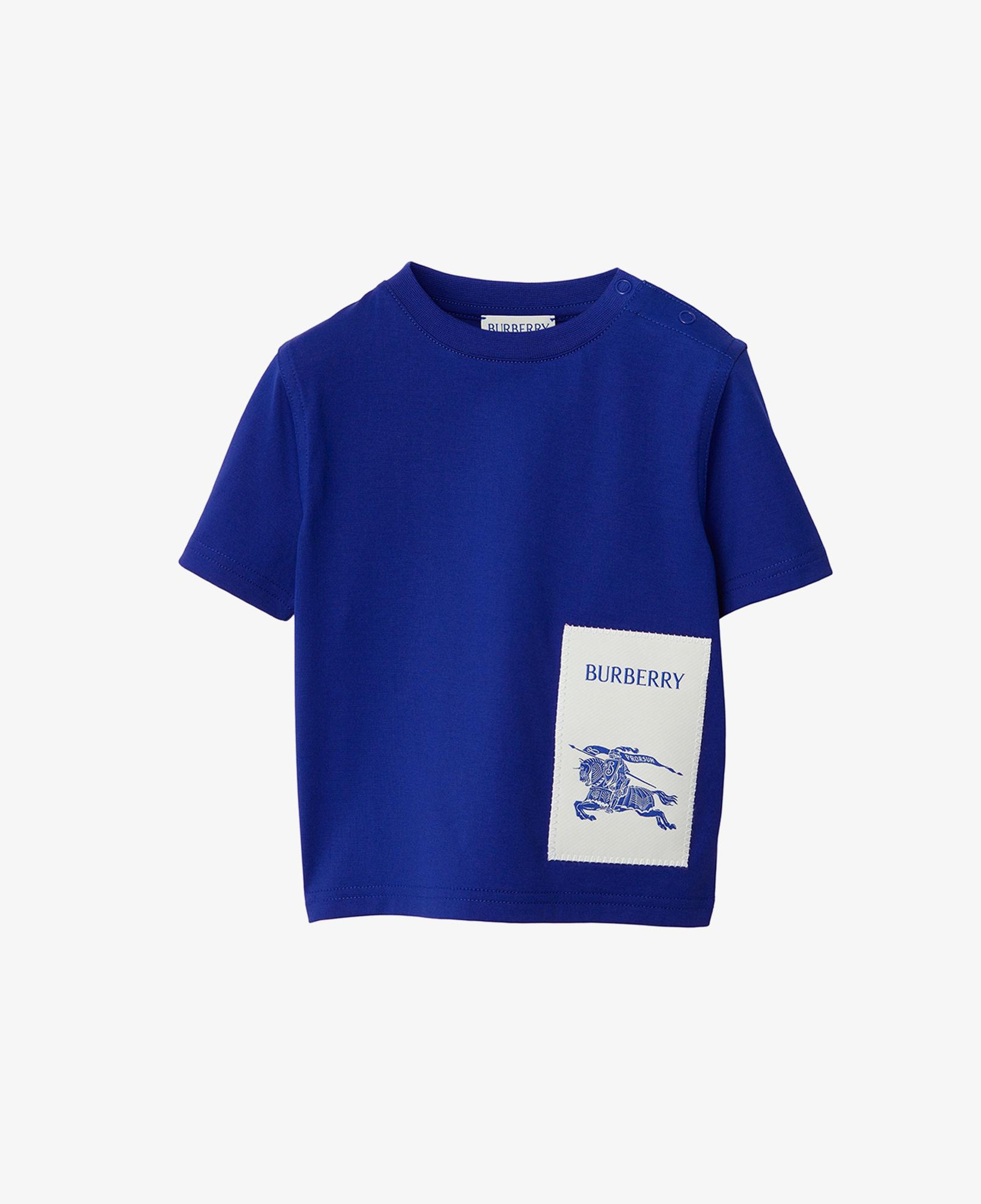 Burberry Çocuk Mavi Tshirt